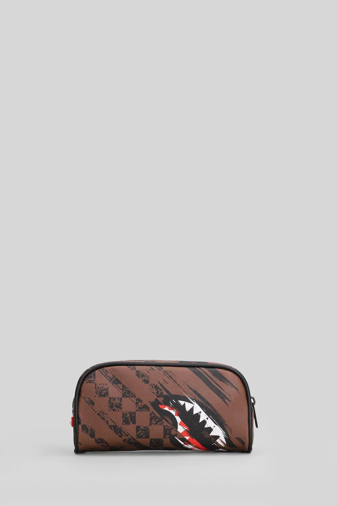 Clutch in brown PVC - Image 3