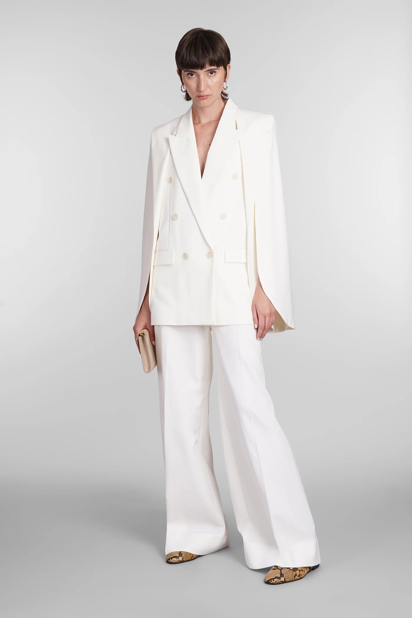 Blazer in beige wool - Image 2