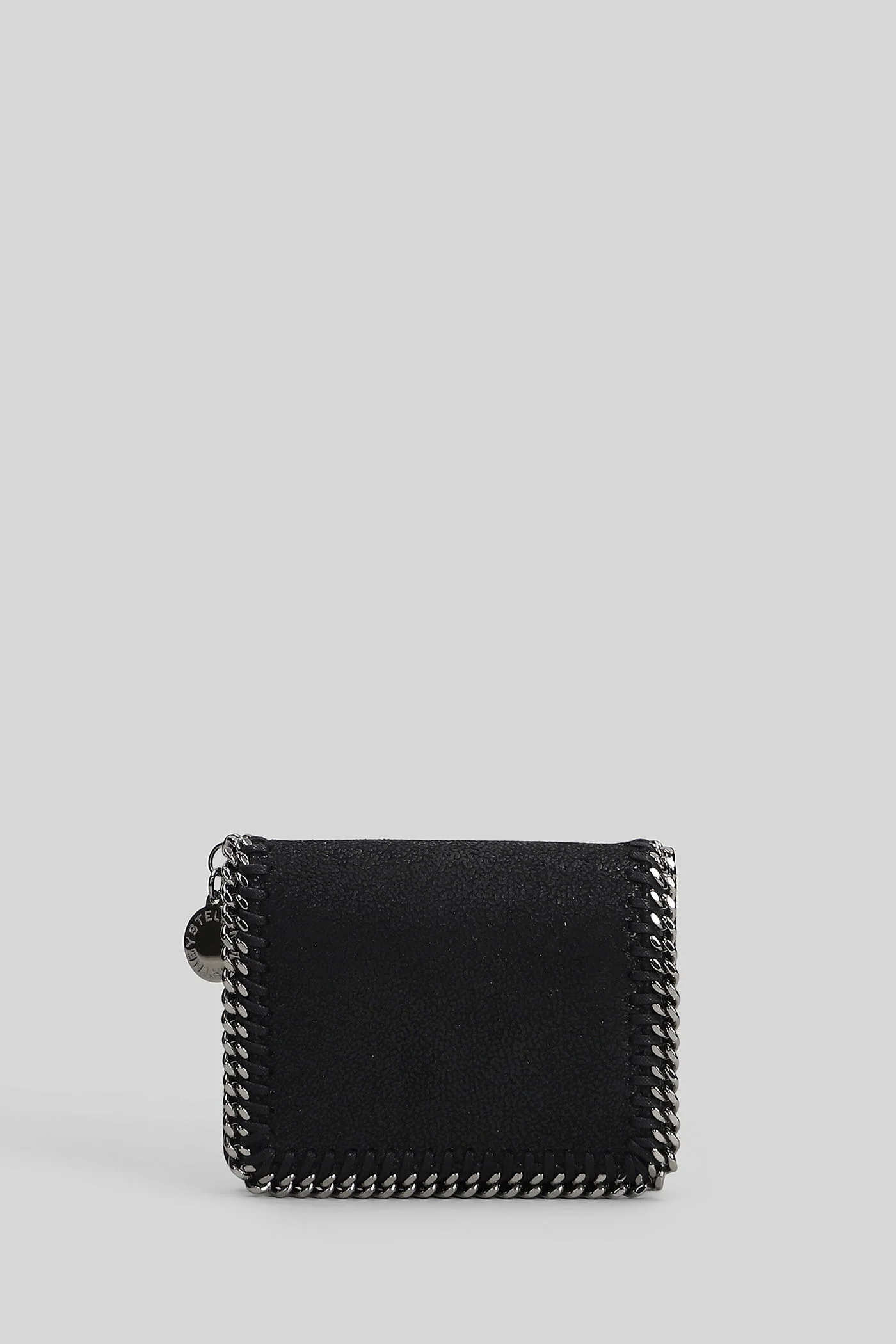 Falabella bifold Wallet in black polyester