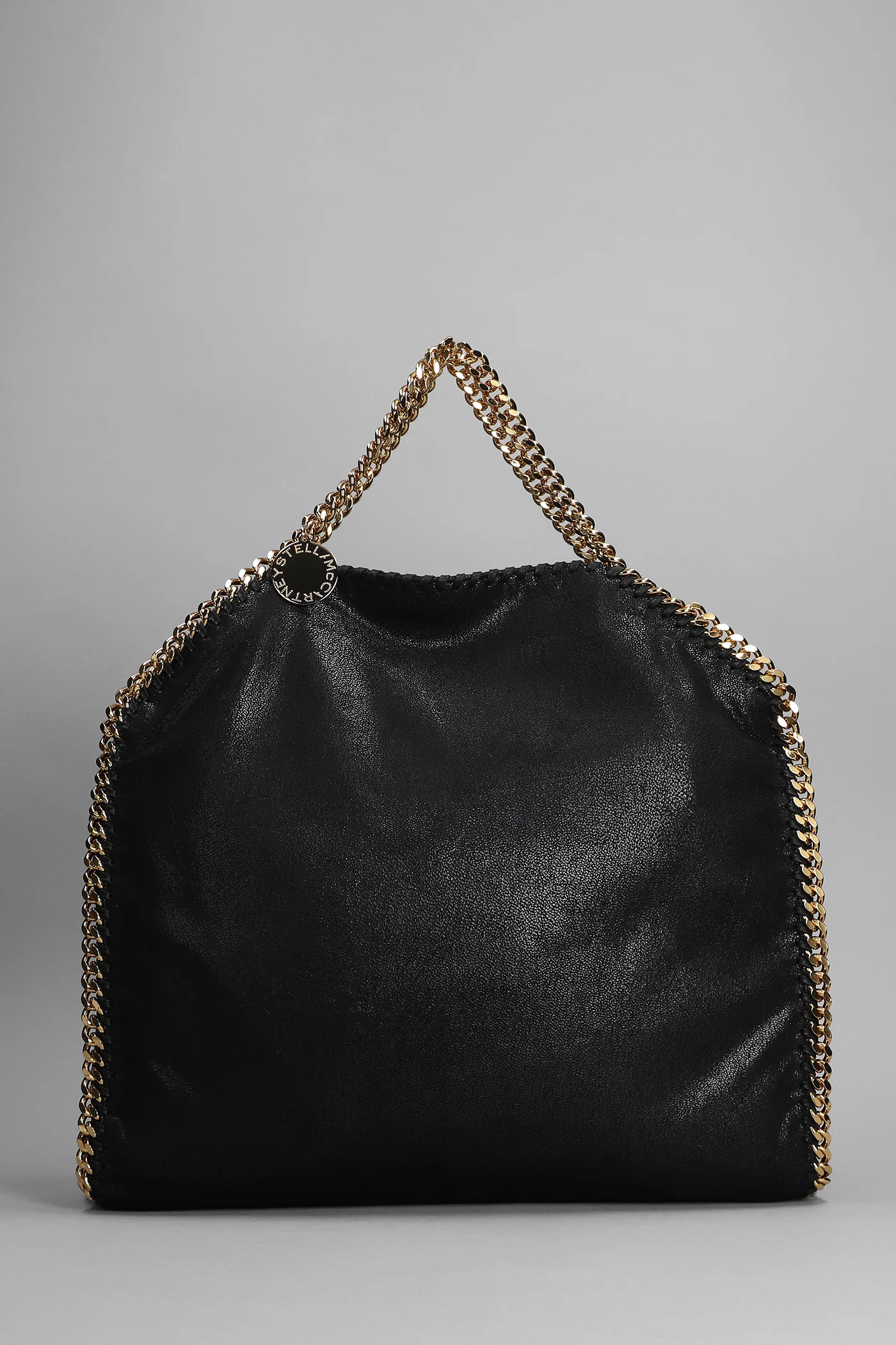 Falabella Tote in black faux leather - Image 5