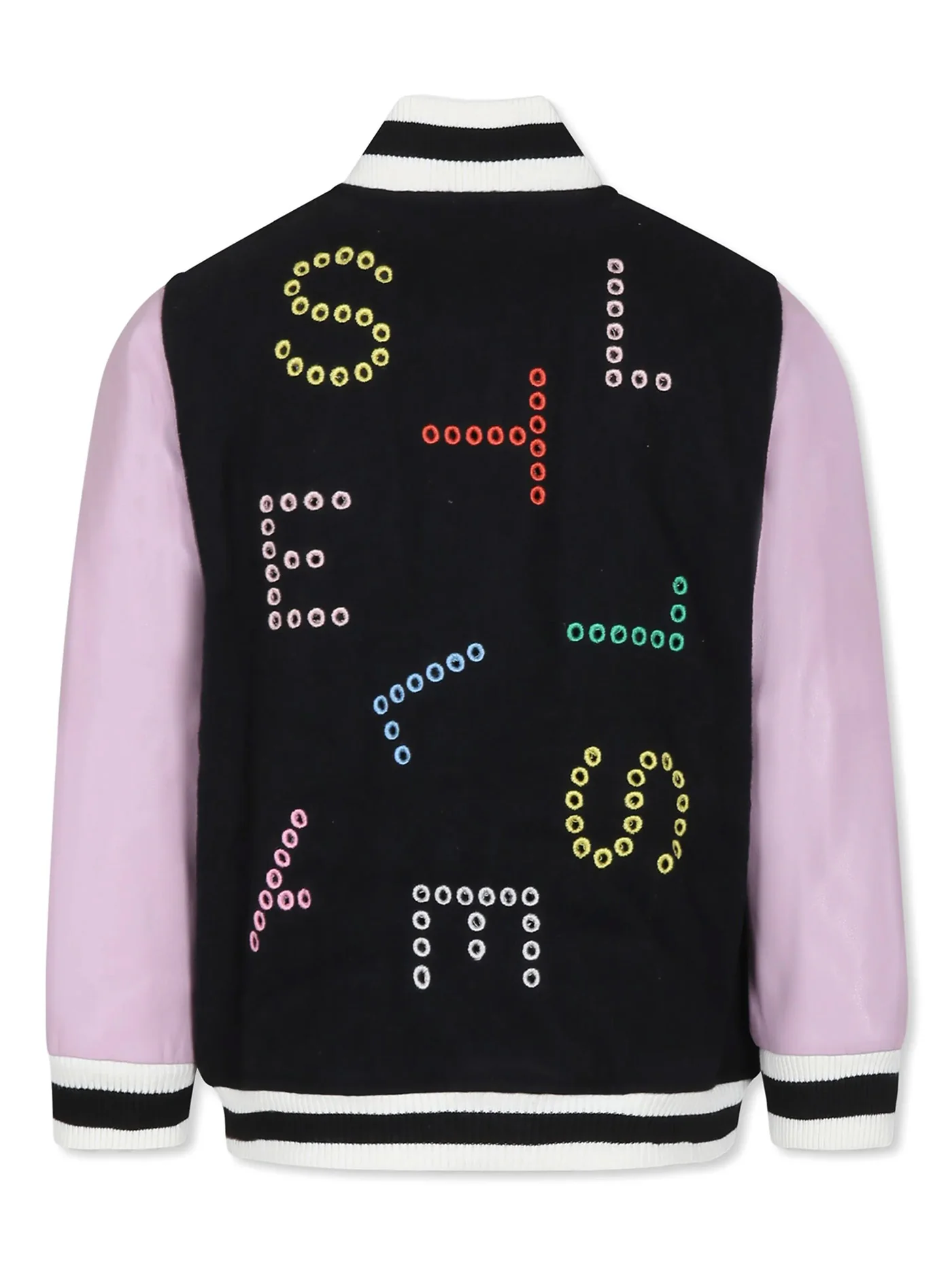Bomber Jacket in black polyester - Image 2