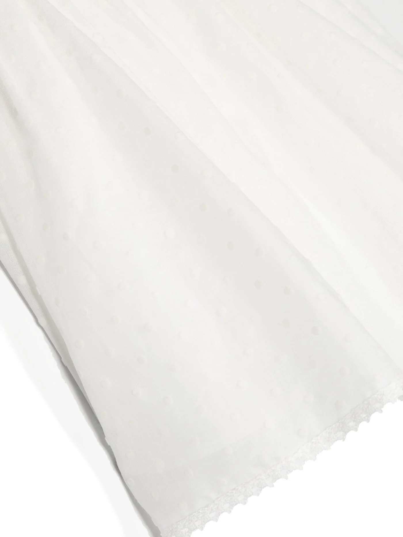 Dress woman  in white cotton - Image 3