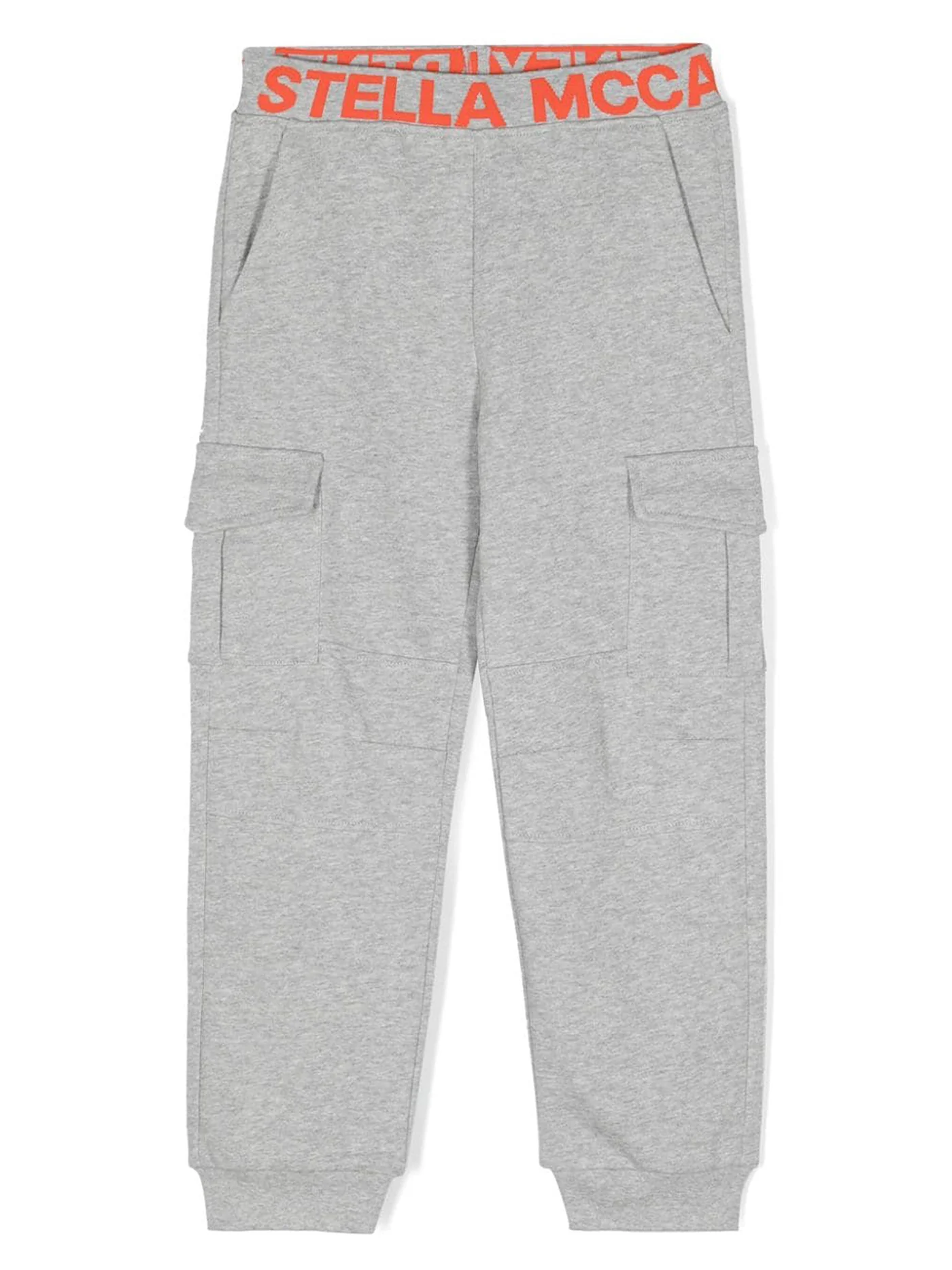 Pants in grey cotton