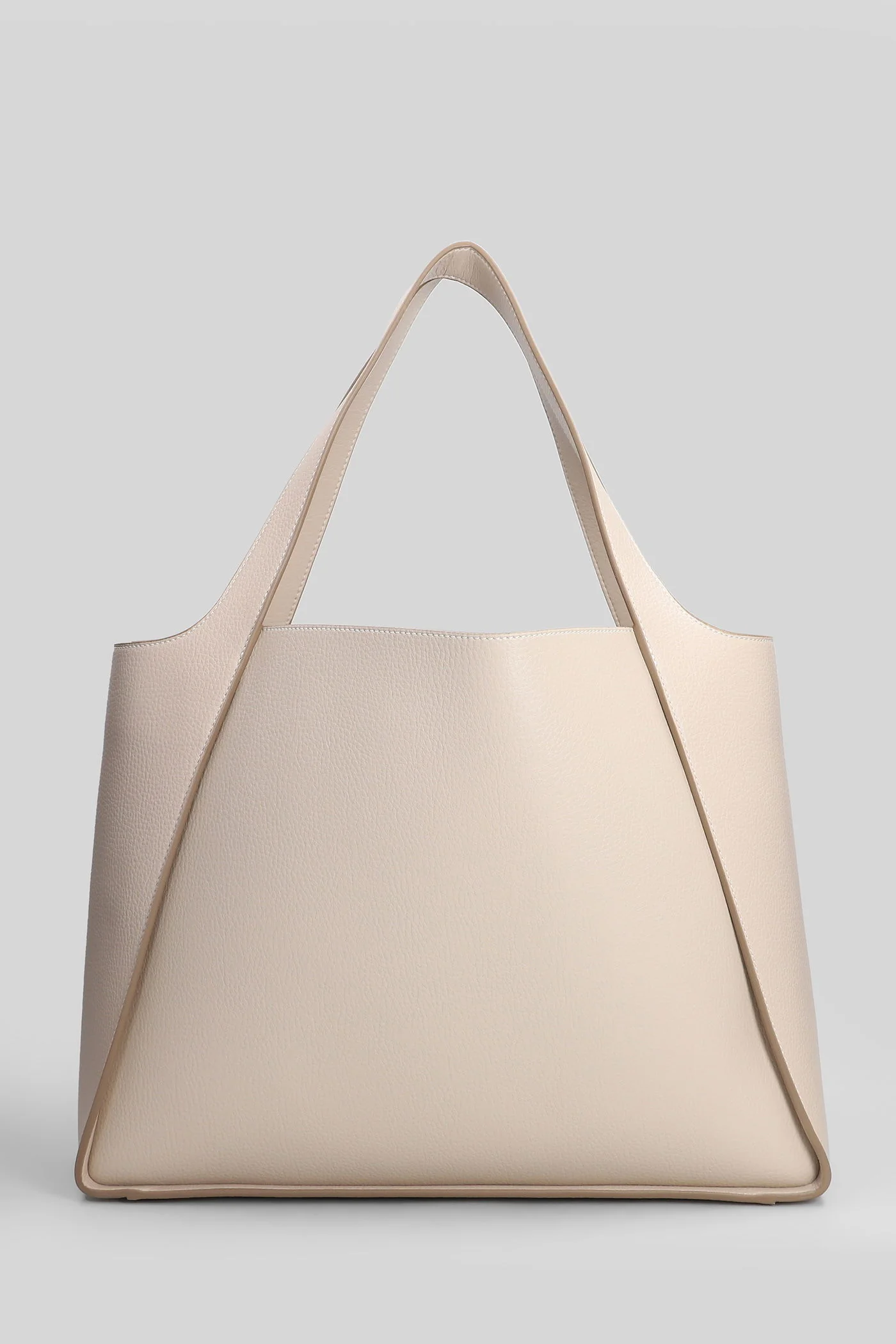 Tote in beige polyester - Image 3