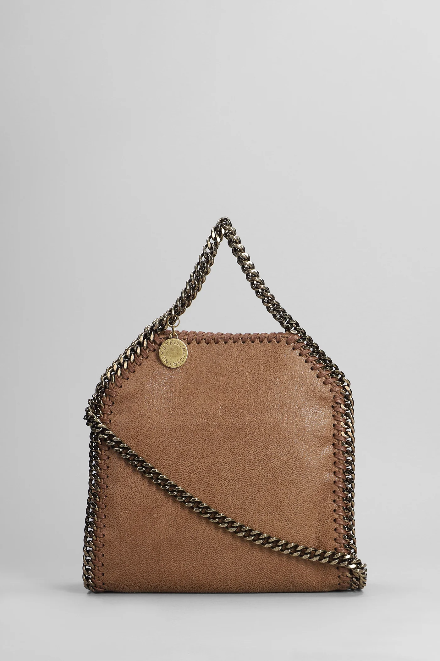 Tote in brown polyester