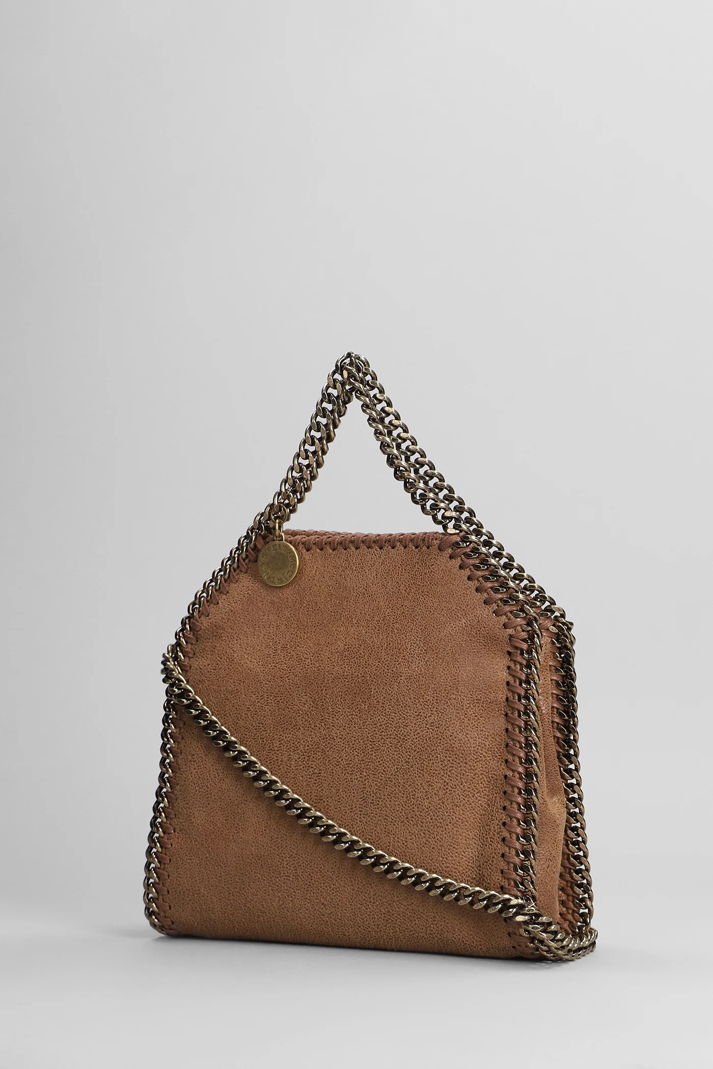 Tote in brown polyester - Image 2