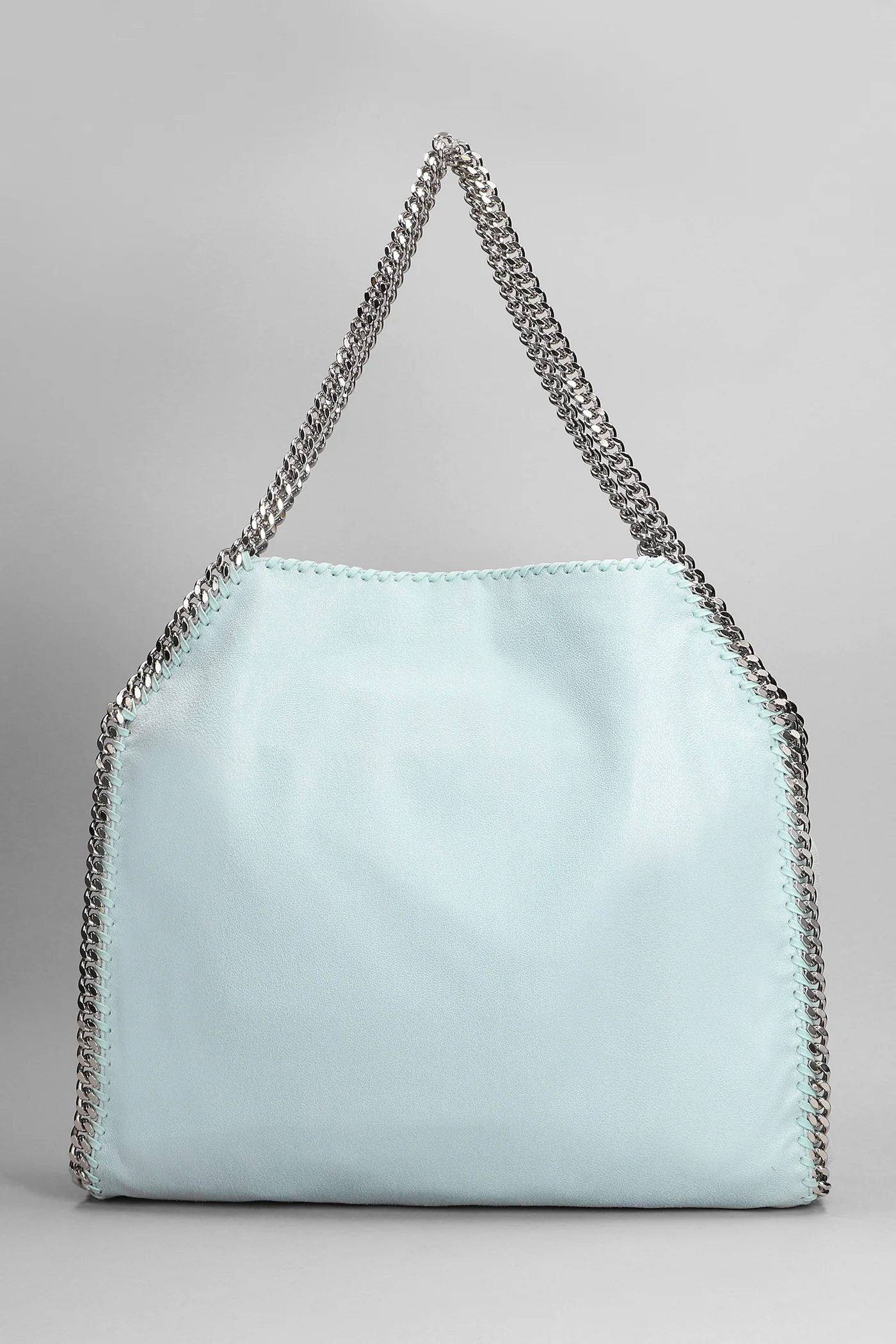 Tote in cyan polyester - Image 3