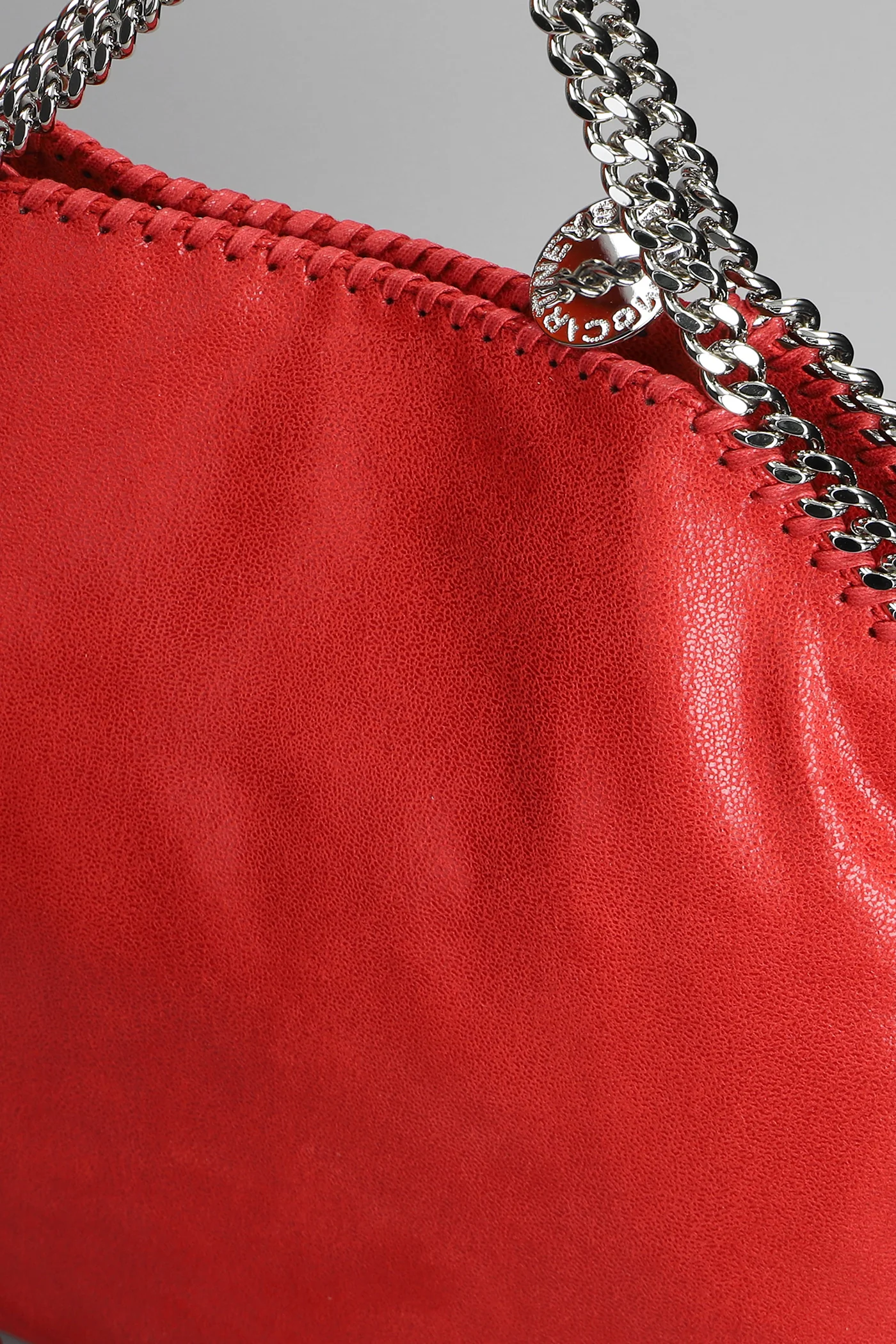 Tote in red polyester - Image 4