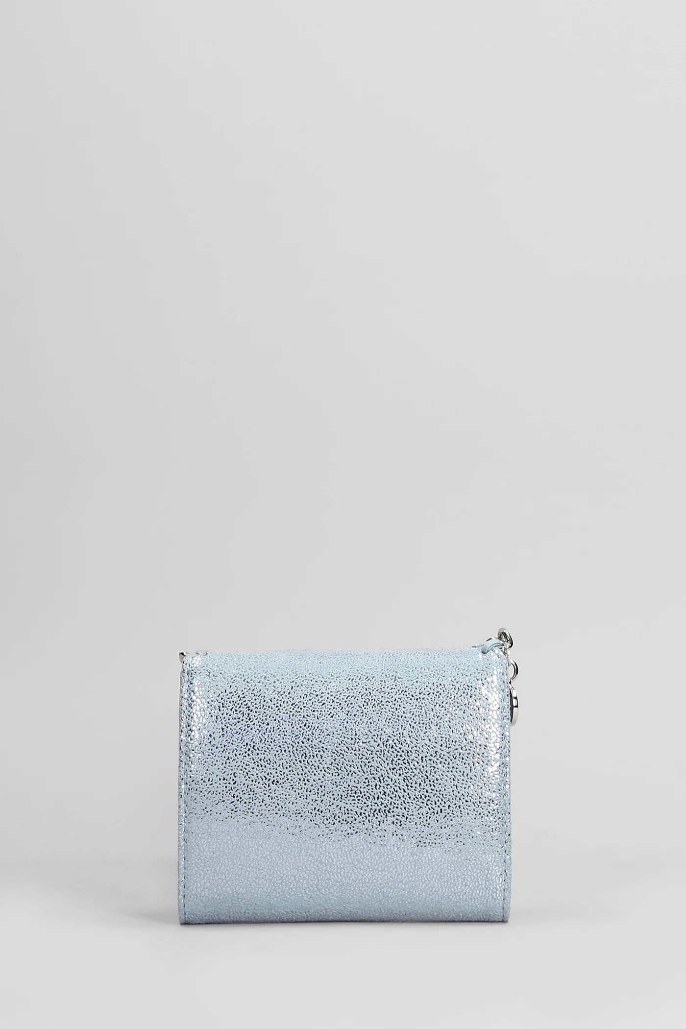 Wallet in cyan polyester - Image 3