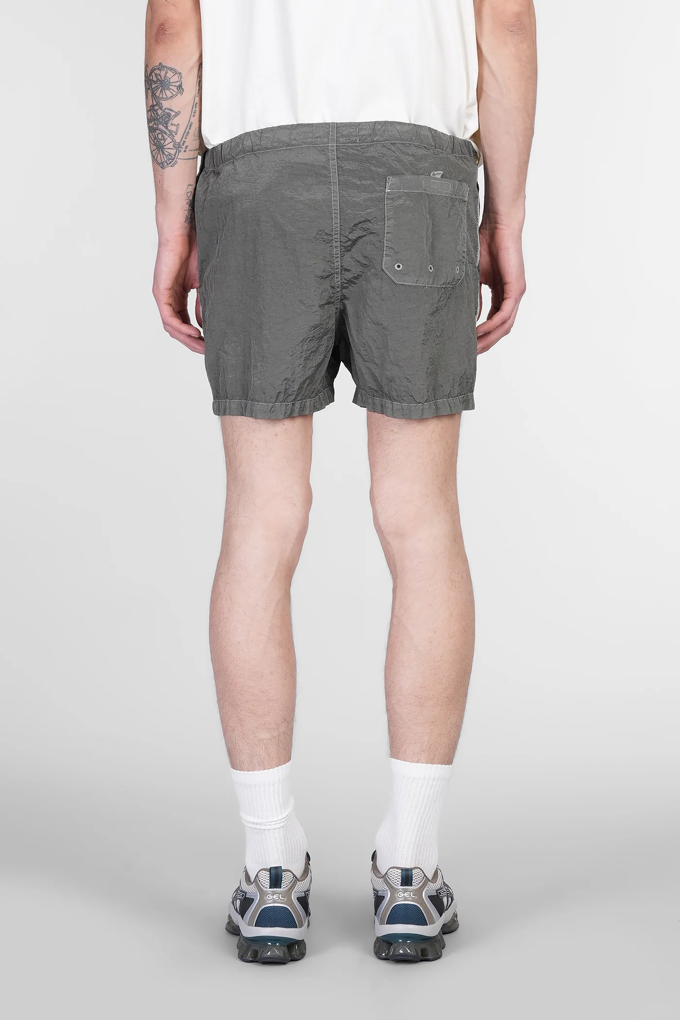 Beachwear in green polyamide - Image 3