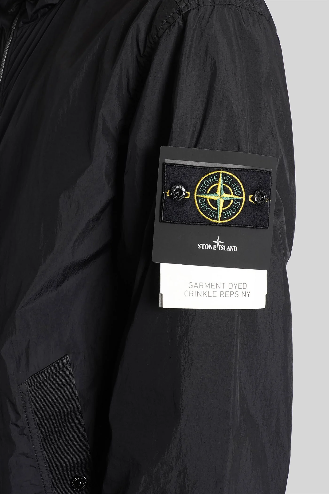 Casual jacket in black polyamide - Image 15