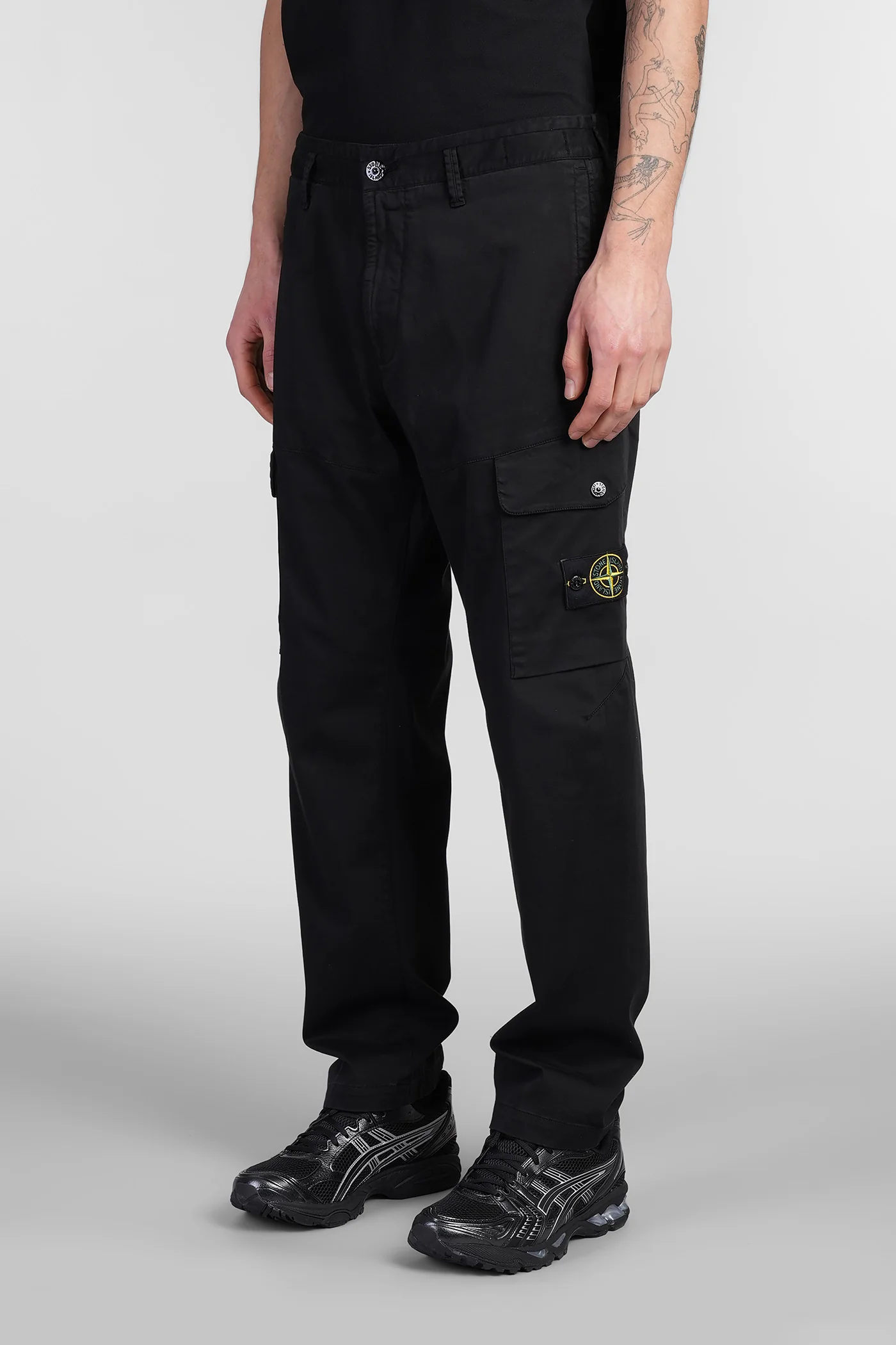 Pants in black cotton - Image 4