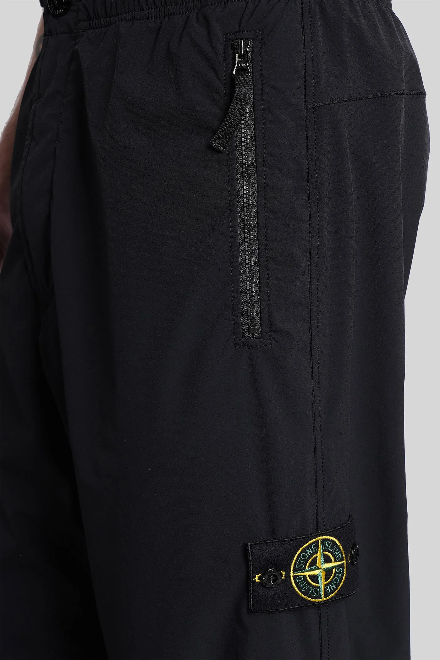 Pants in black polyamide - Image 5
