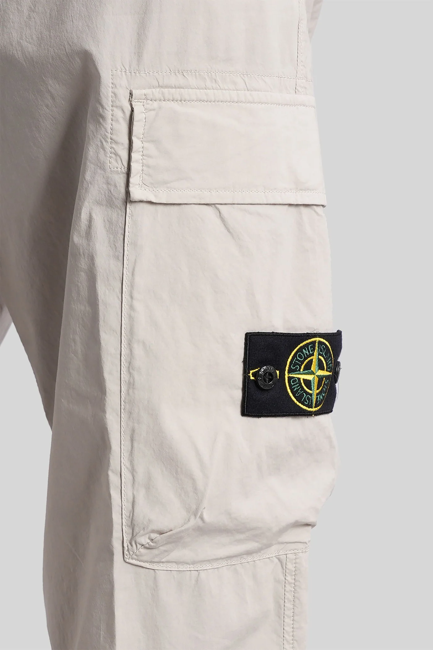 Pants in grey cotton - Image 5