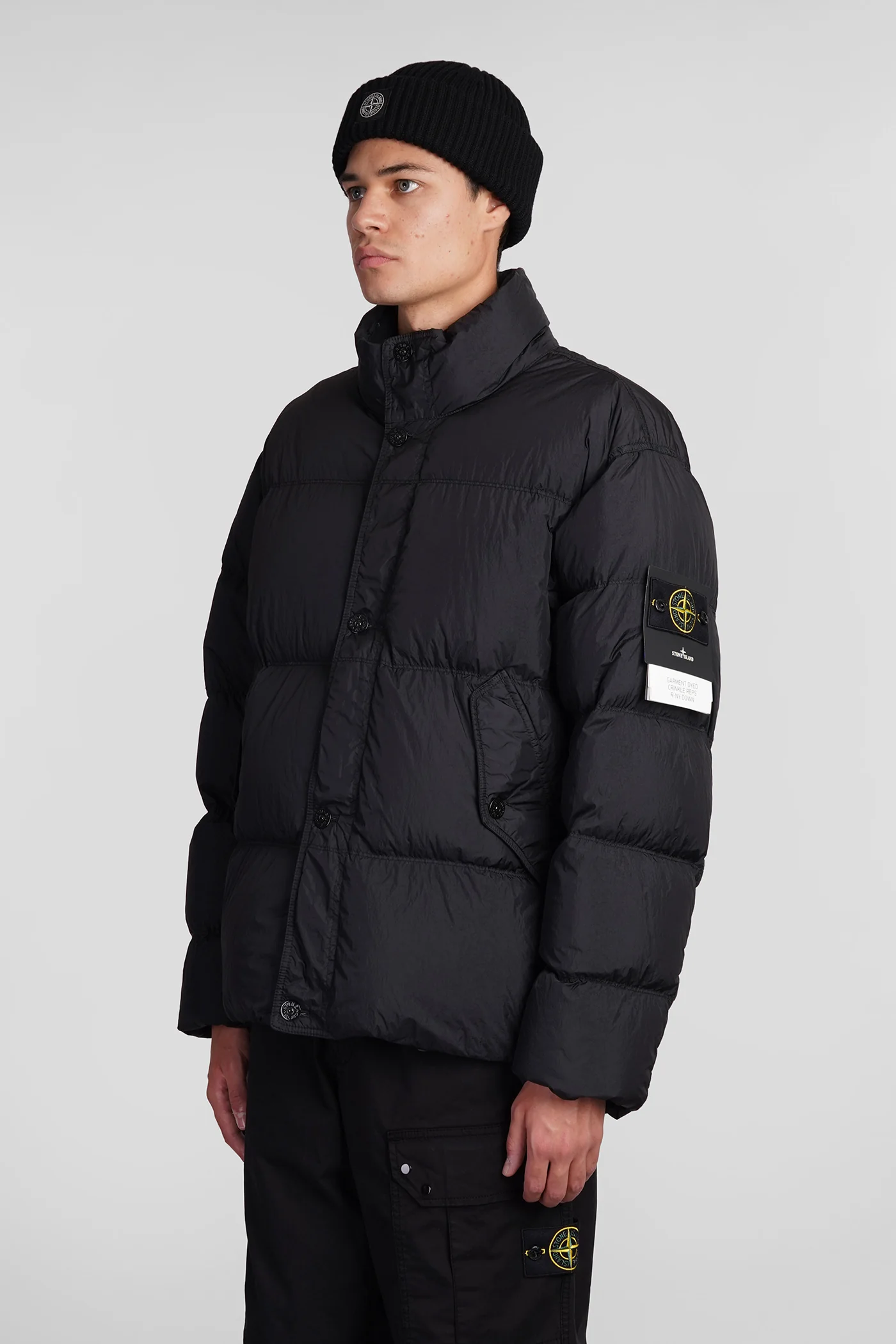 puffer in black polyamide - Image 4