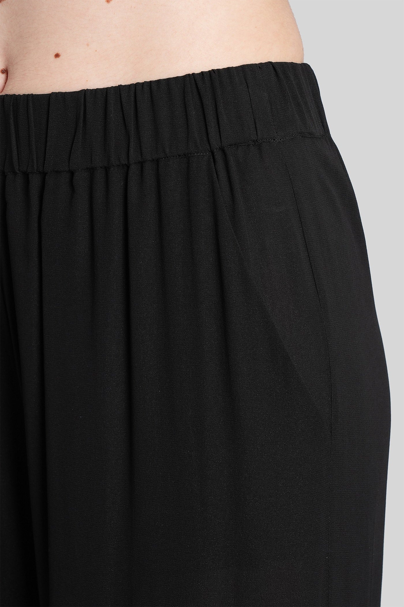 Lena Pants in black silk - Image 5