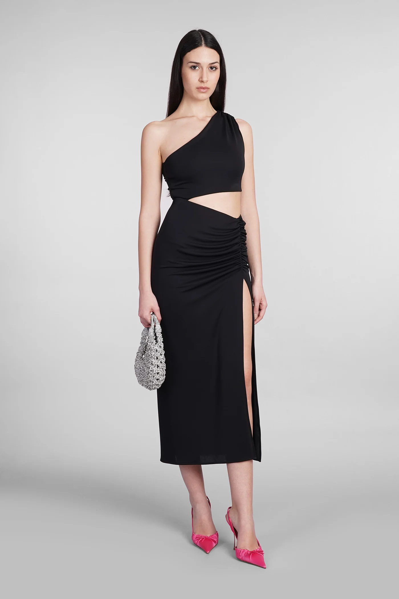 Riri Dress woman in black polyester - Image 2