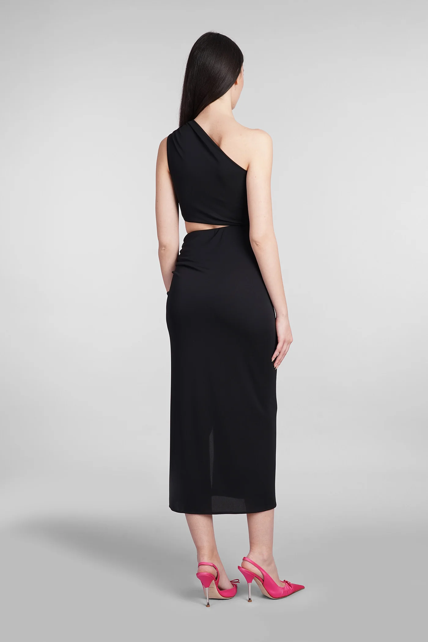 Riri Dress woman in black polyester - Image 3