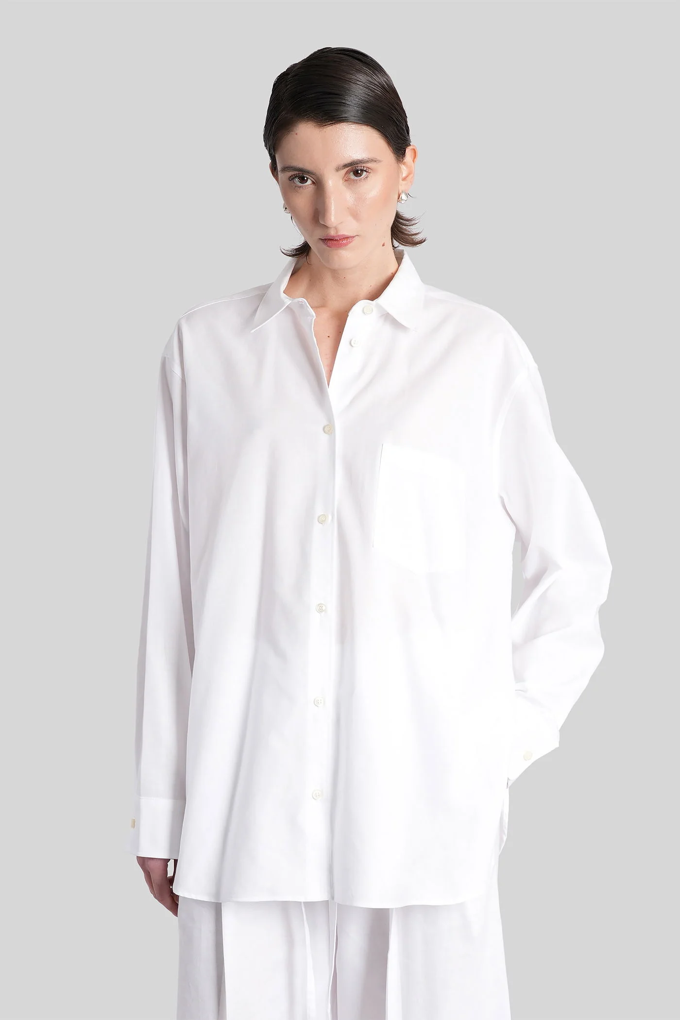 Wendela set  in white cotton