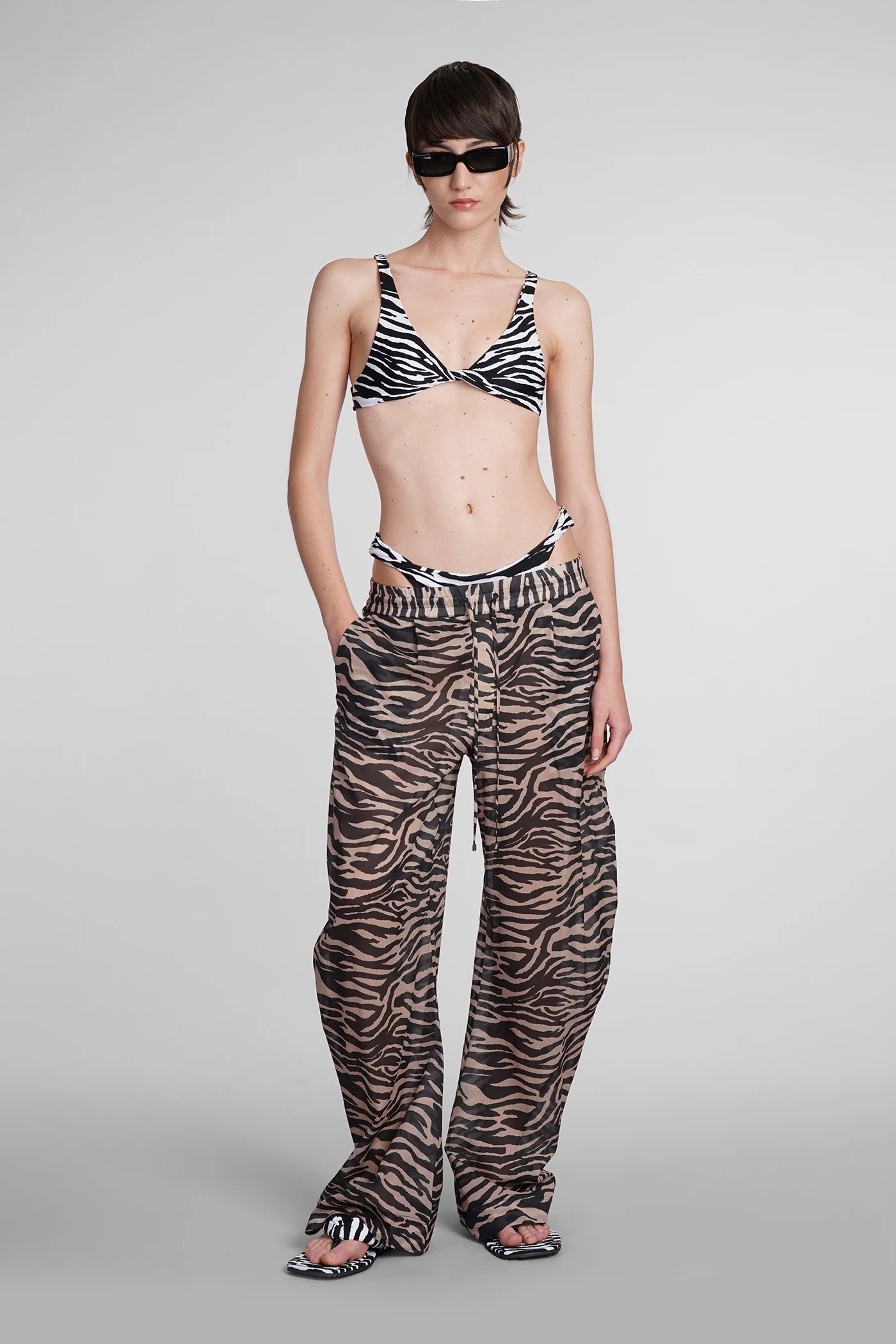 Beachwear in white polyamide - Image 2