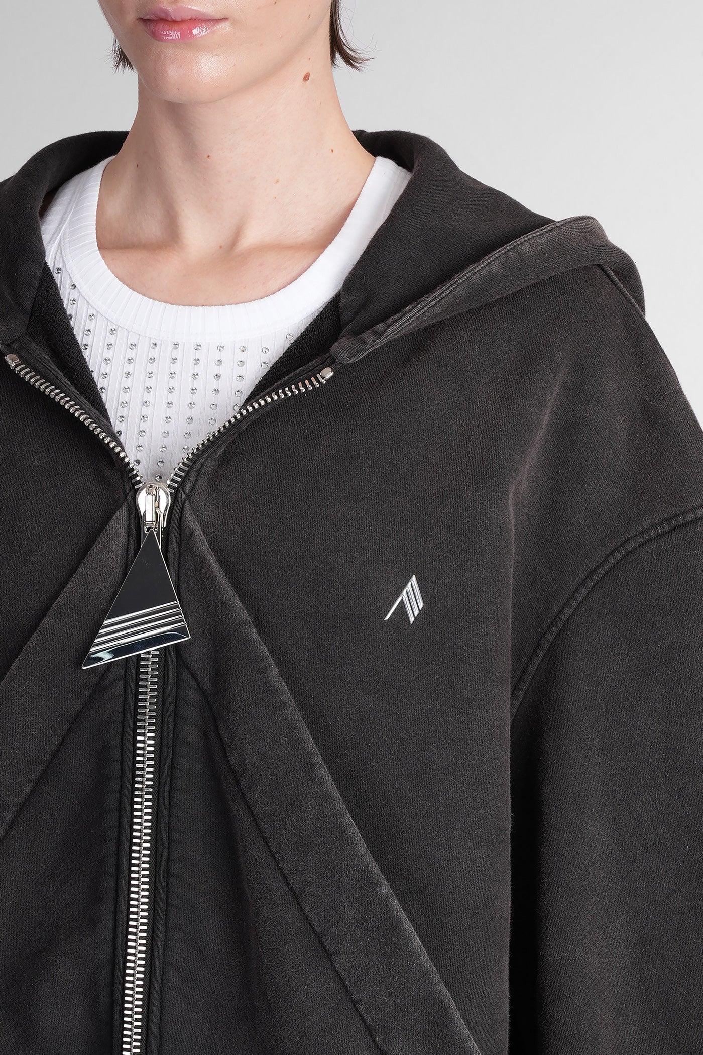 Sweatshirt in grey cotton - Image 5