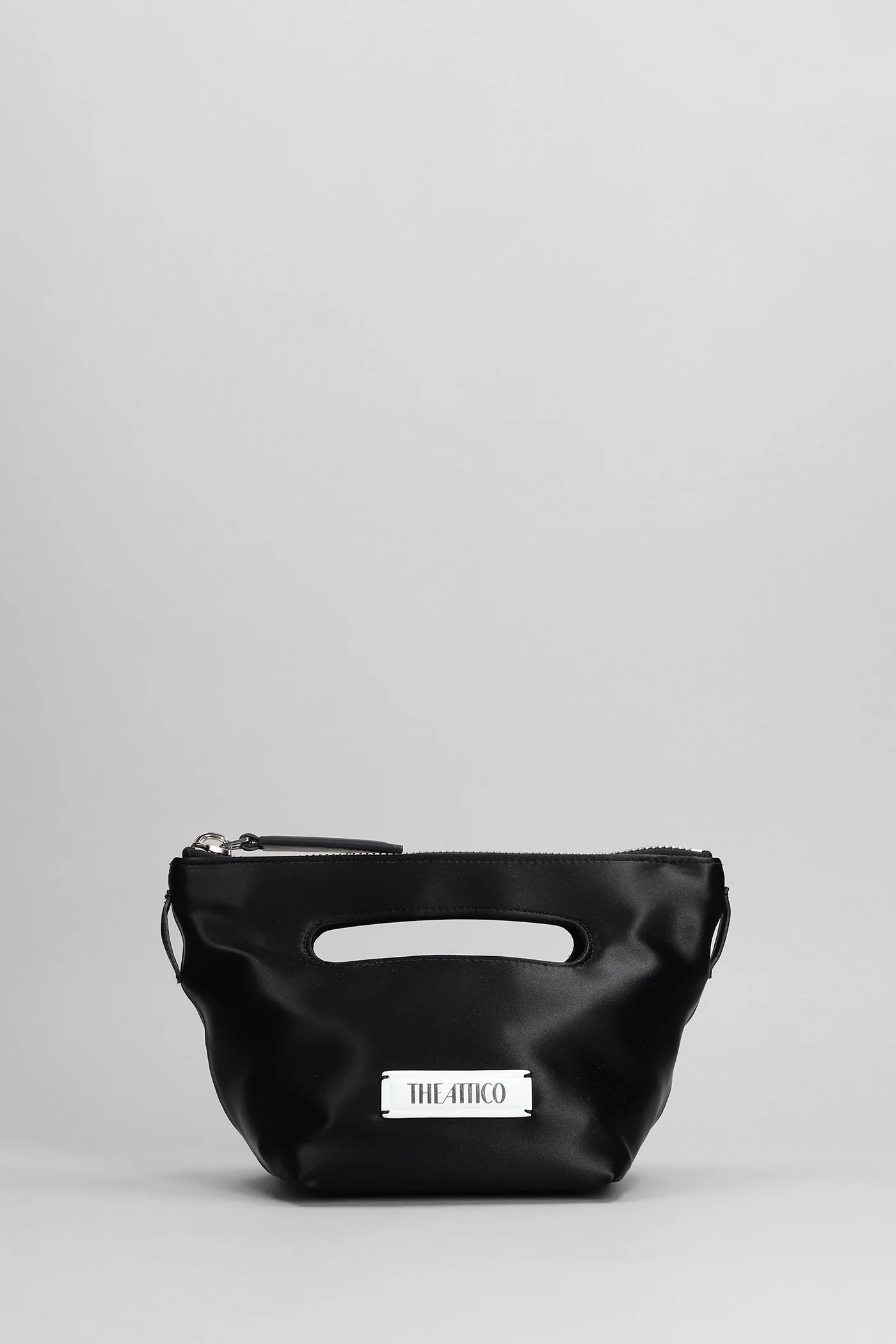 Via dei giardini 15 Hand bag in black acetate
