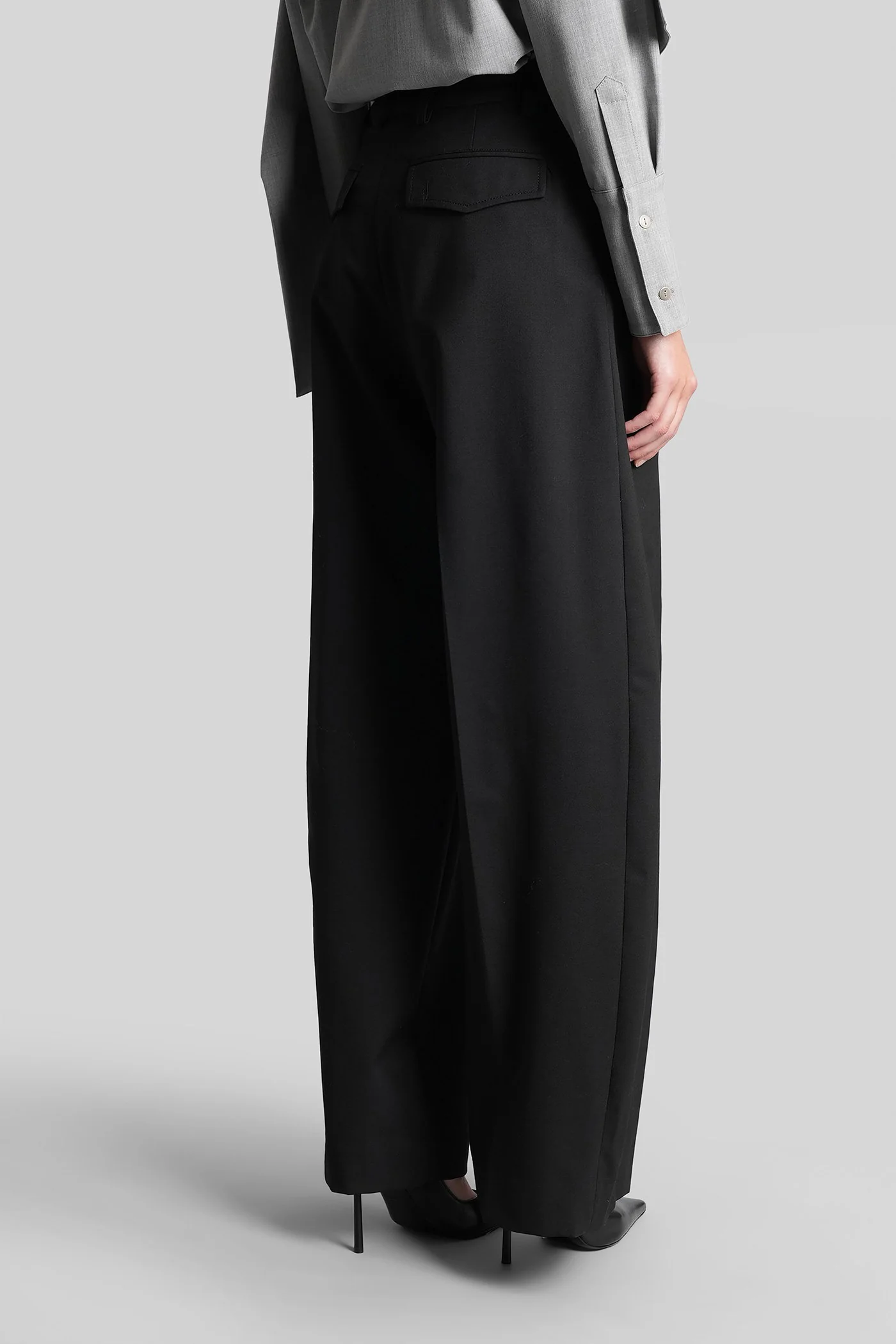 C billie 3111 Pants in black polyester - Image 3