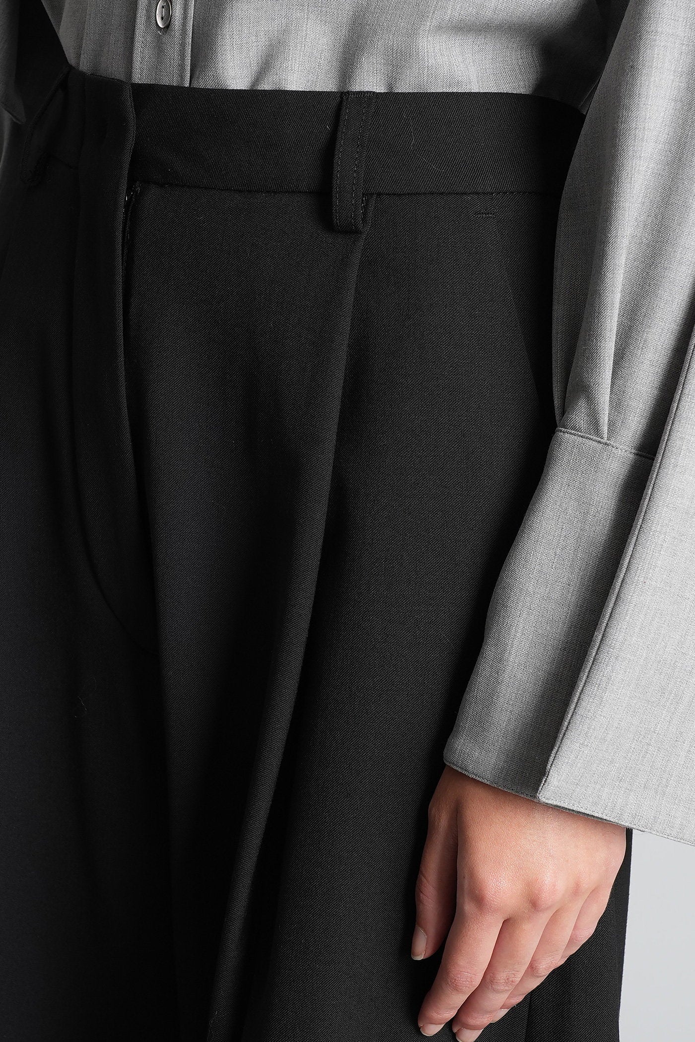 C billie 3111 Pants in black polyester - Image 5