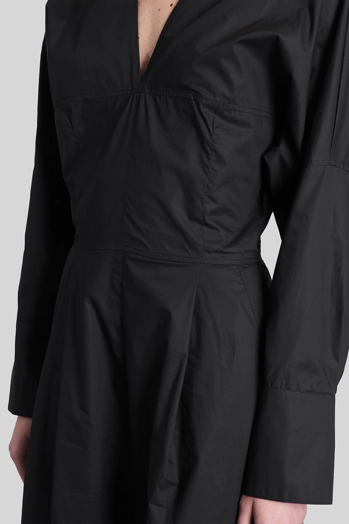 Drew 3123 Jumpsuit in black cotton - Image 5