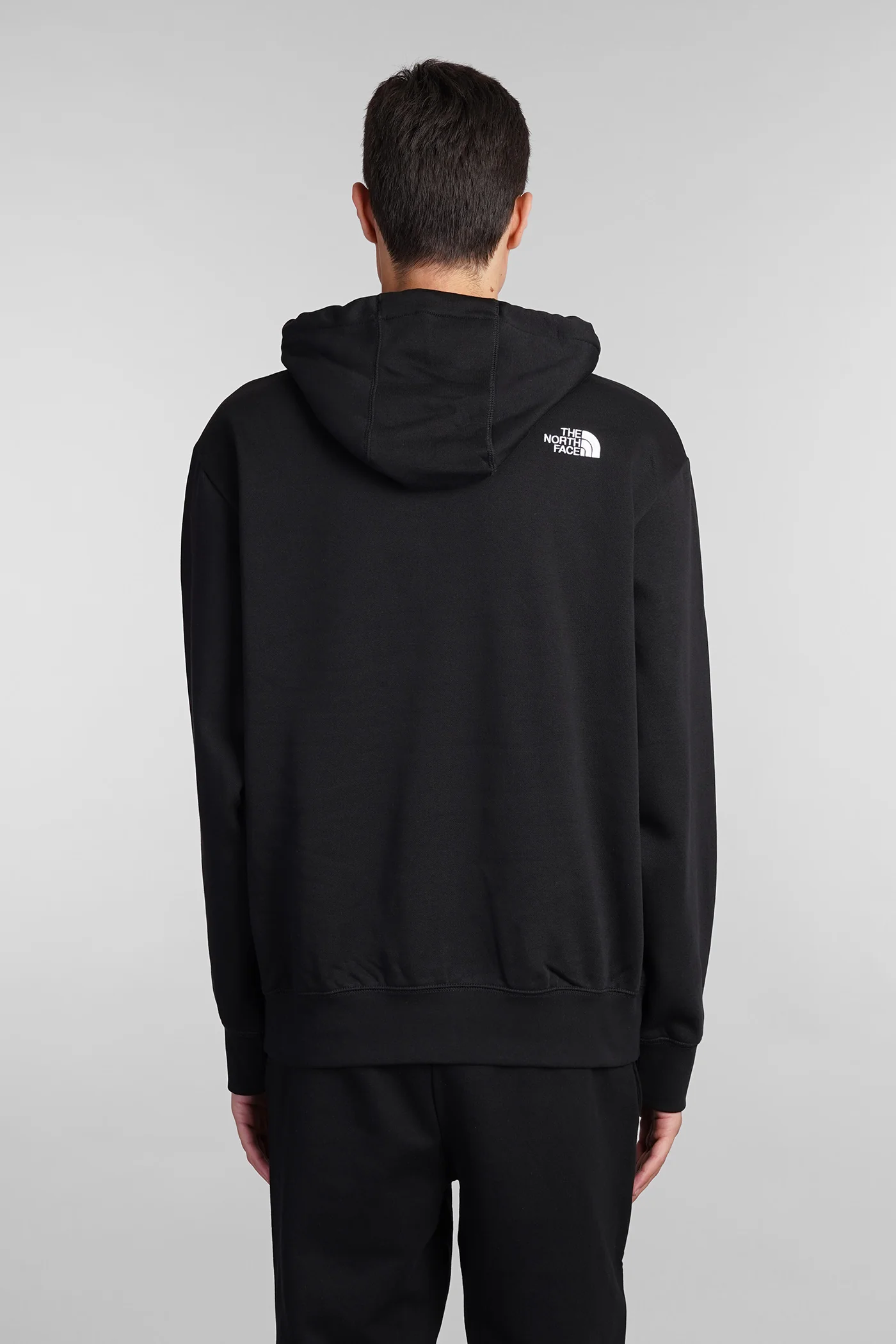 Essential Relaxed Sweatshirt in black cotton - Image 8