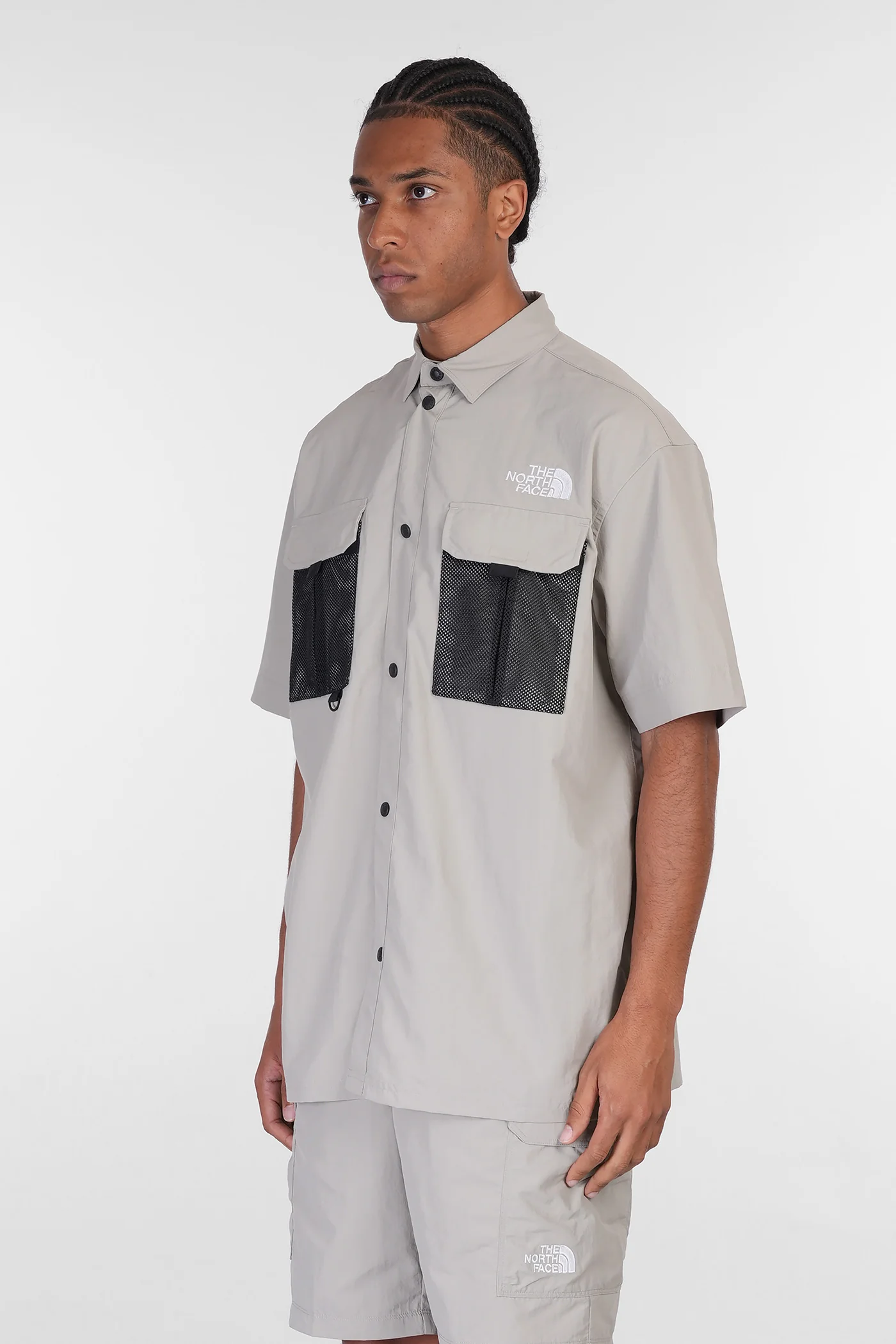 Nse Summer Shirt Shirt in grey polyamide - Image 4