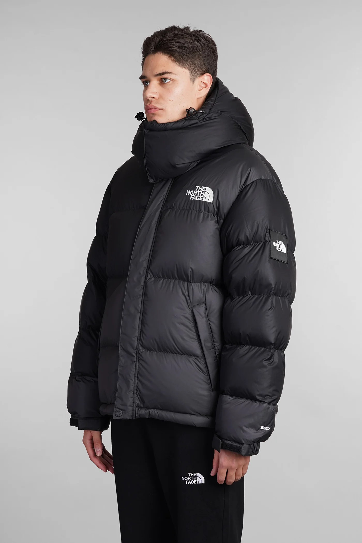 Tnf X Yi Down puffer in black polyamide - Image 4
