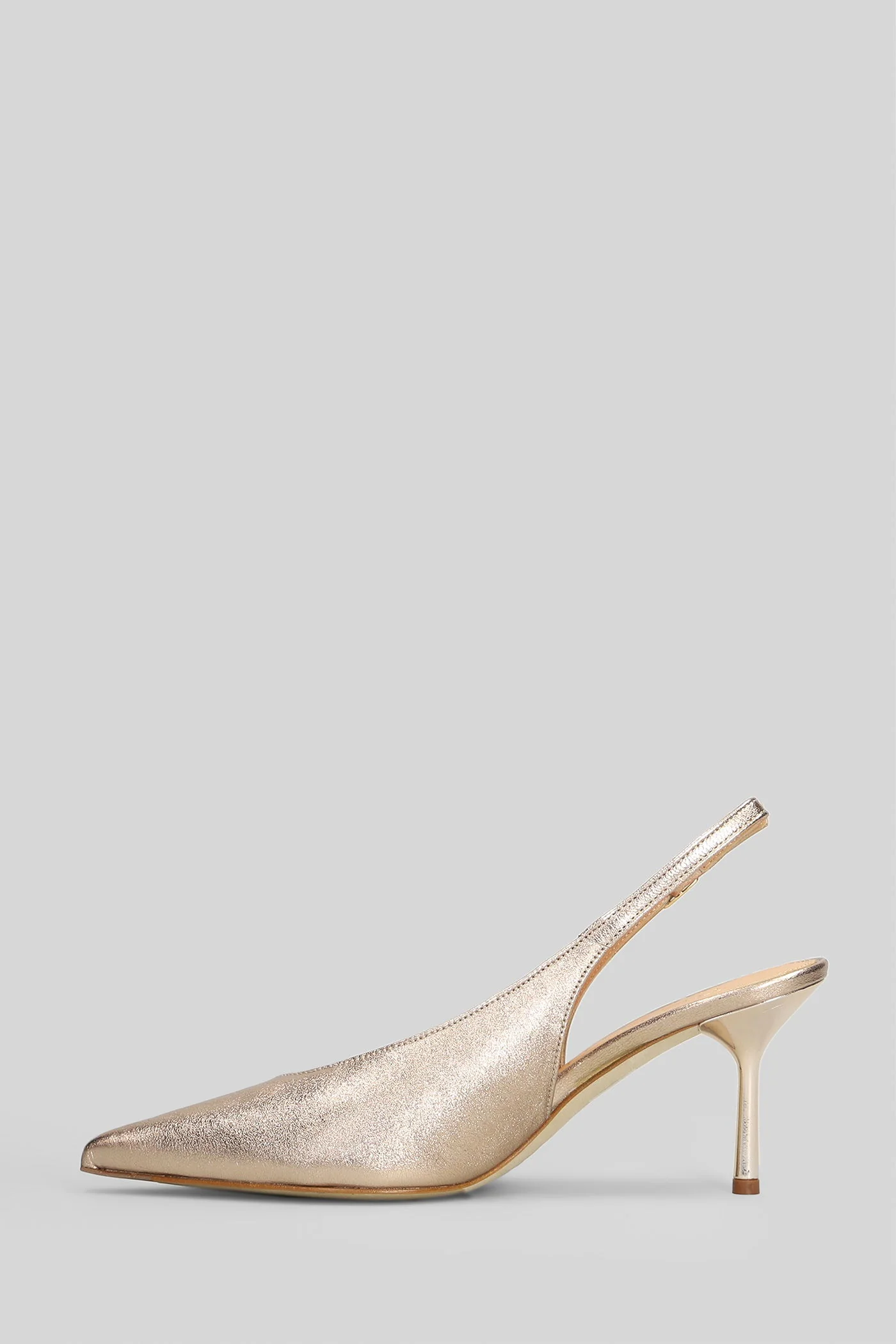 Pumps in copper leather - Image 3