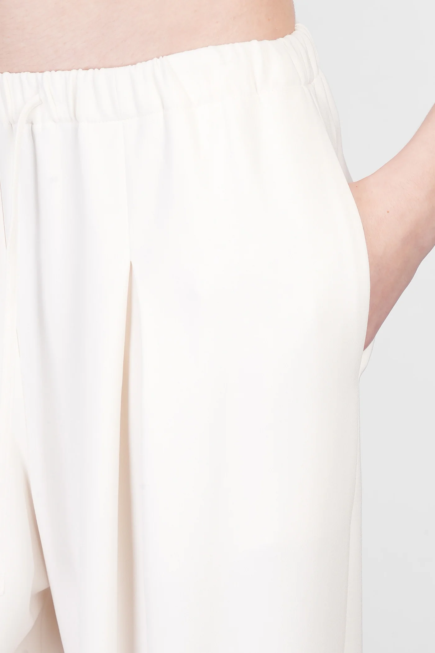 Pants in beige Triacetate - Image 5