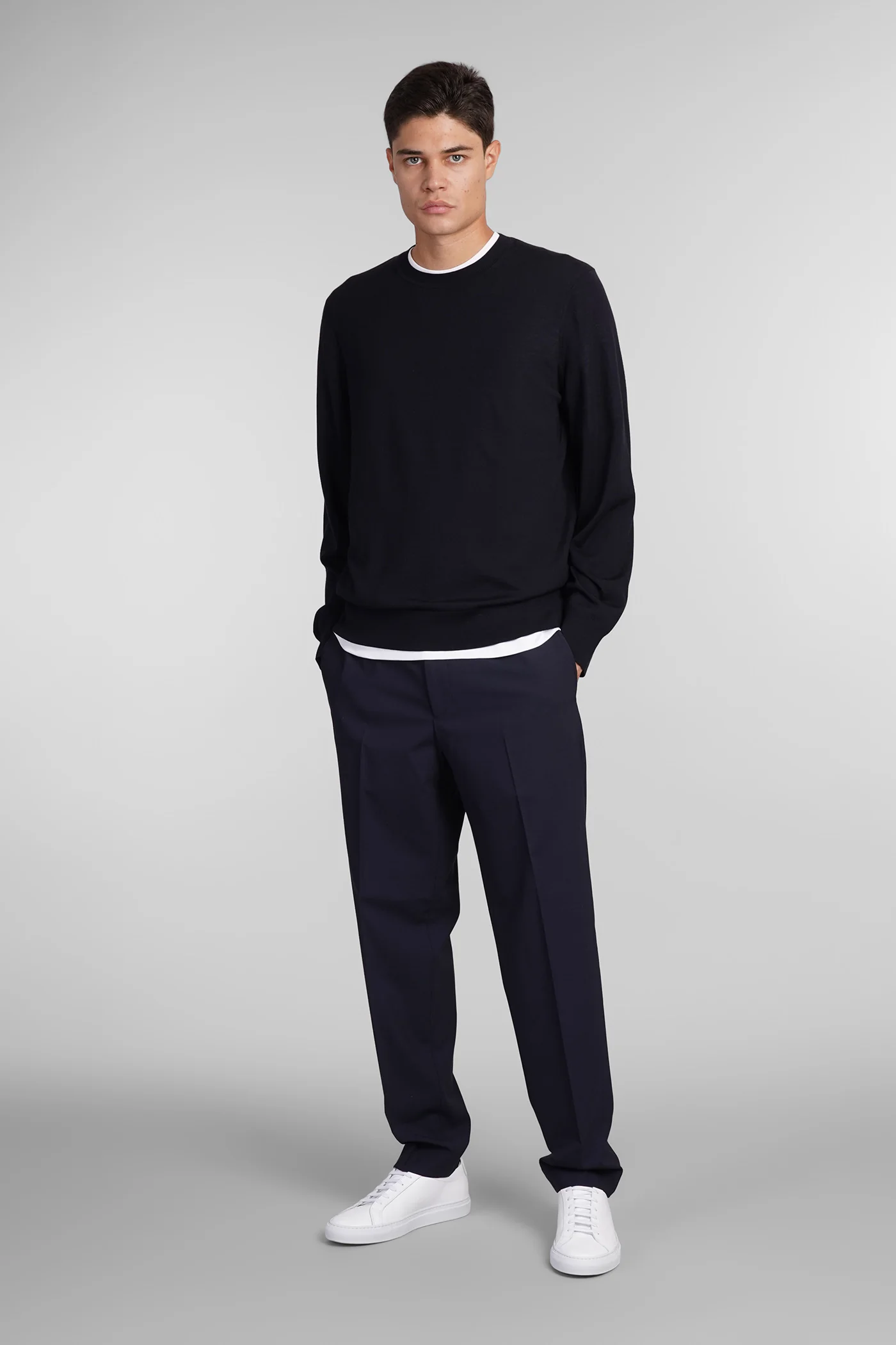 Pants in blue wool - Image 2