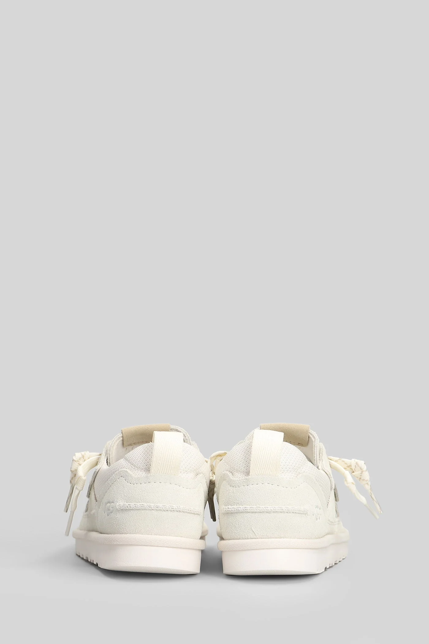 Minimel Sneakers in white suede - Image 4