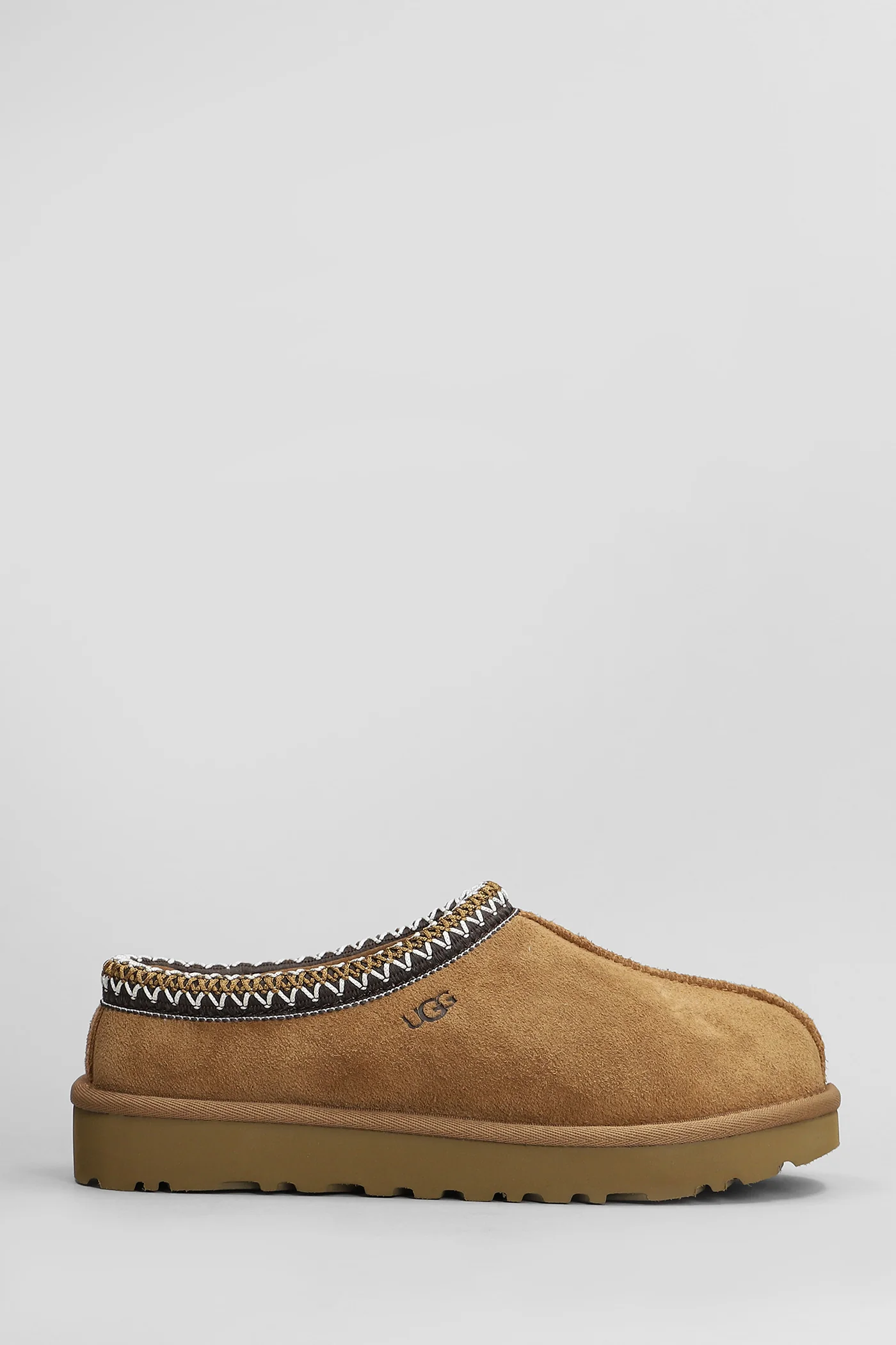 Tasman Slipper-Mule in leather color suede
