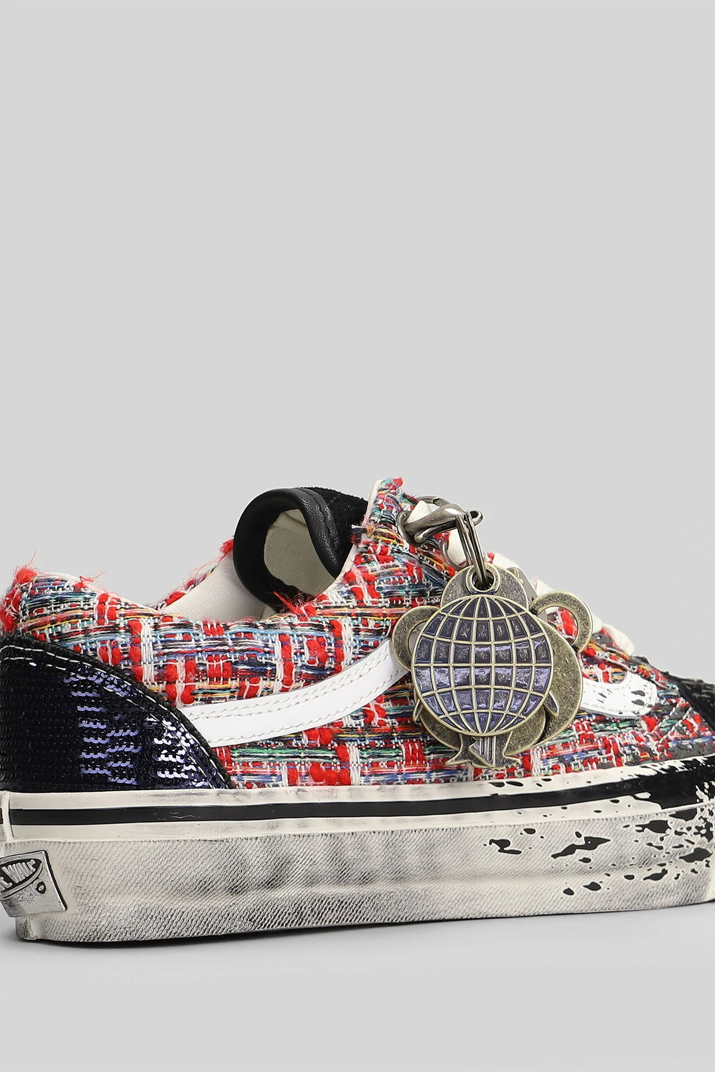 Lx old skool Sneakers in multicolor Suede and fabric - Image 5