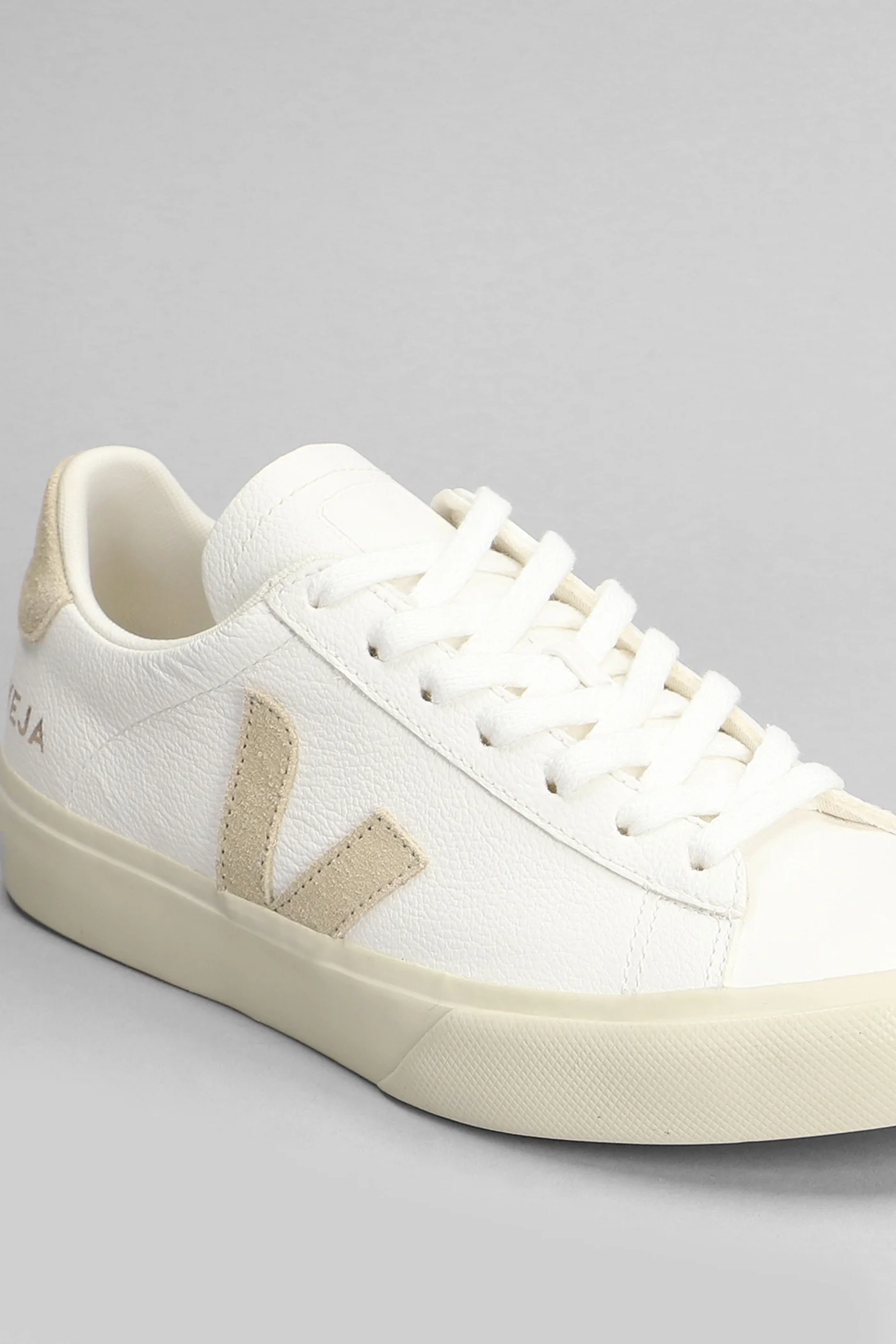Campo Sneakers in white leather - Image 5