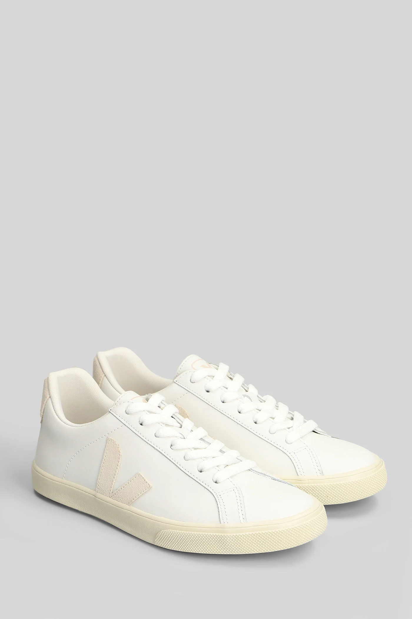 Esplar Logo Sneakers in white leather - Image 7