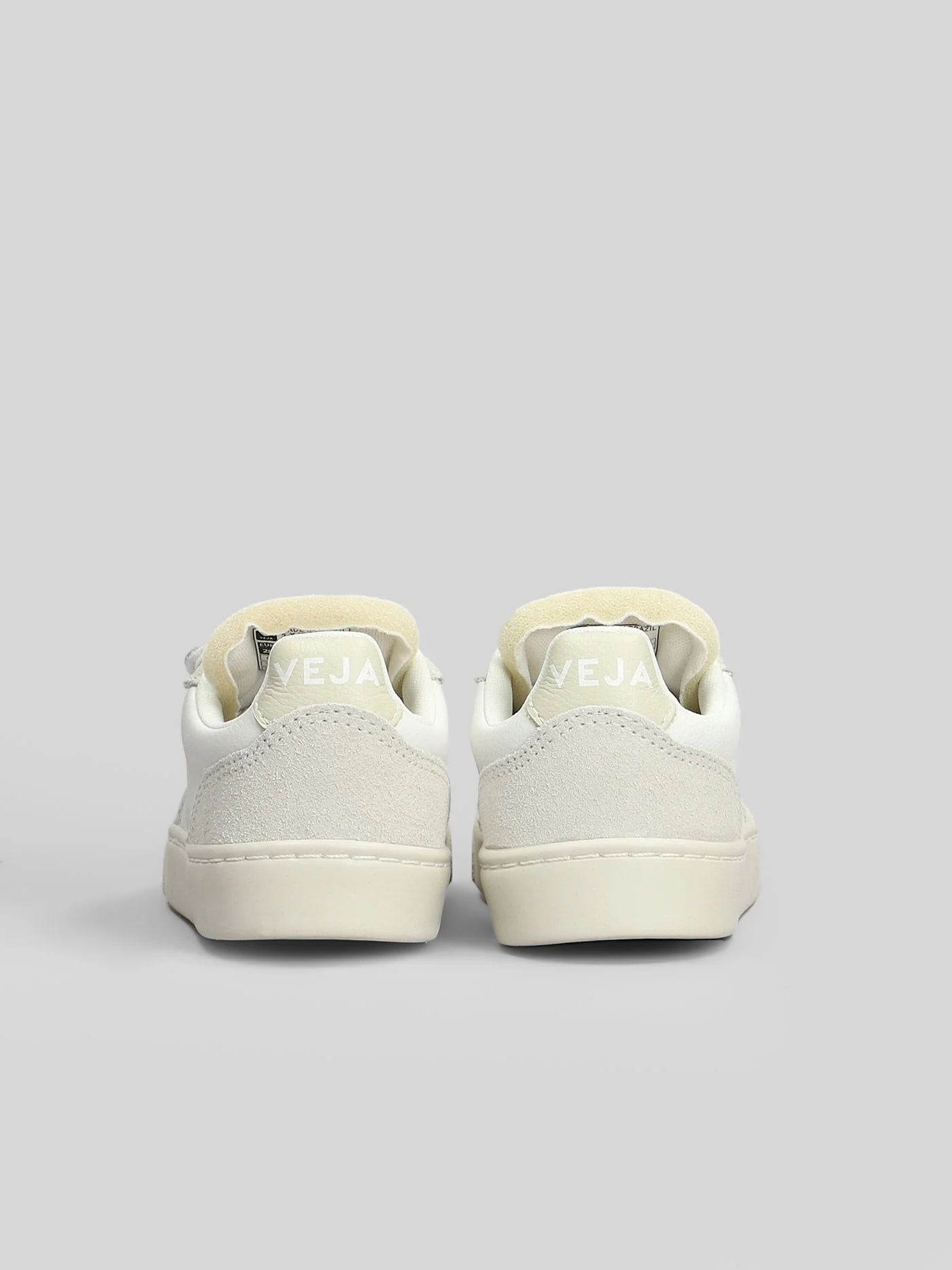 V-90 O.T. Sneakers in white suede and leather - Image 4