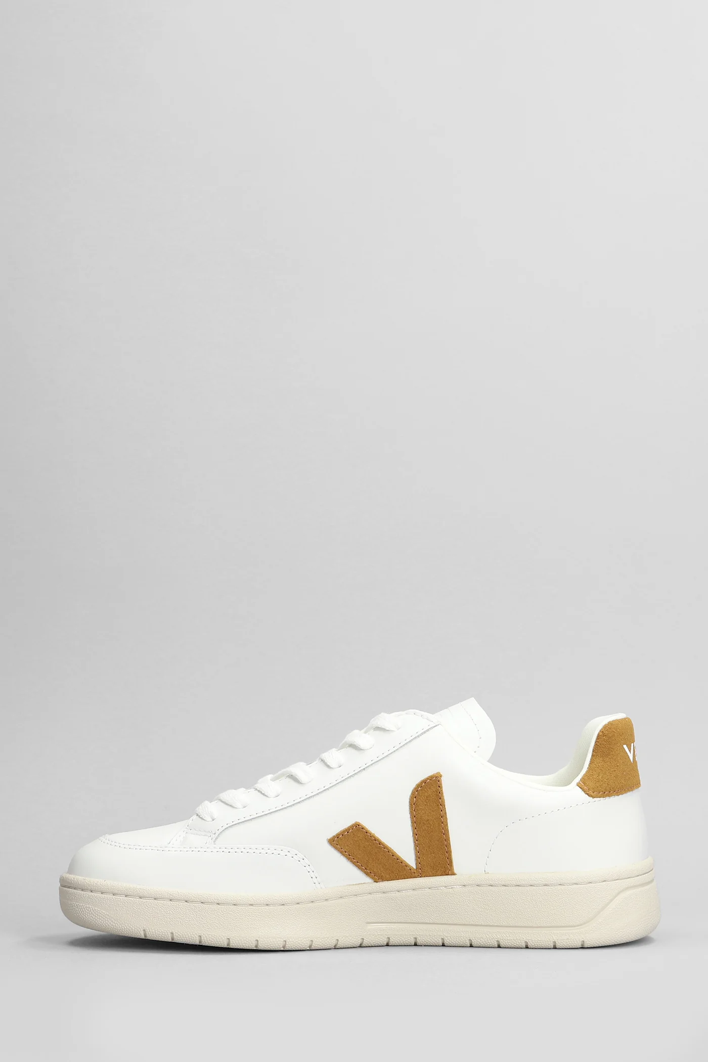 V-12 Sneakers in white leather - Image 3