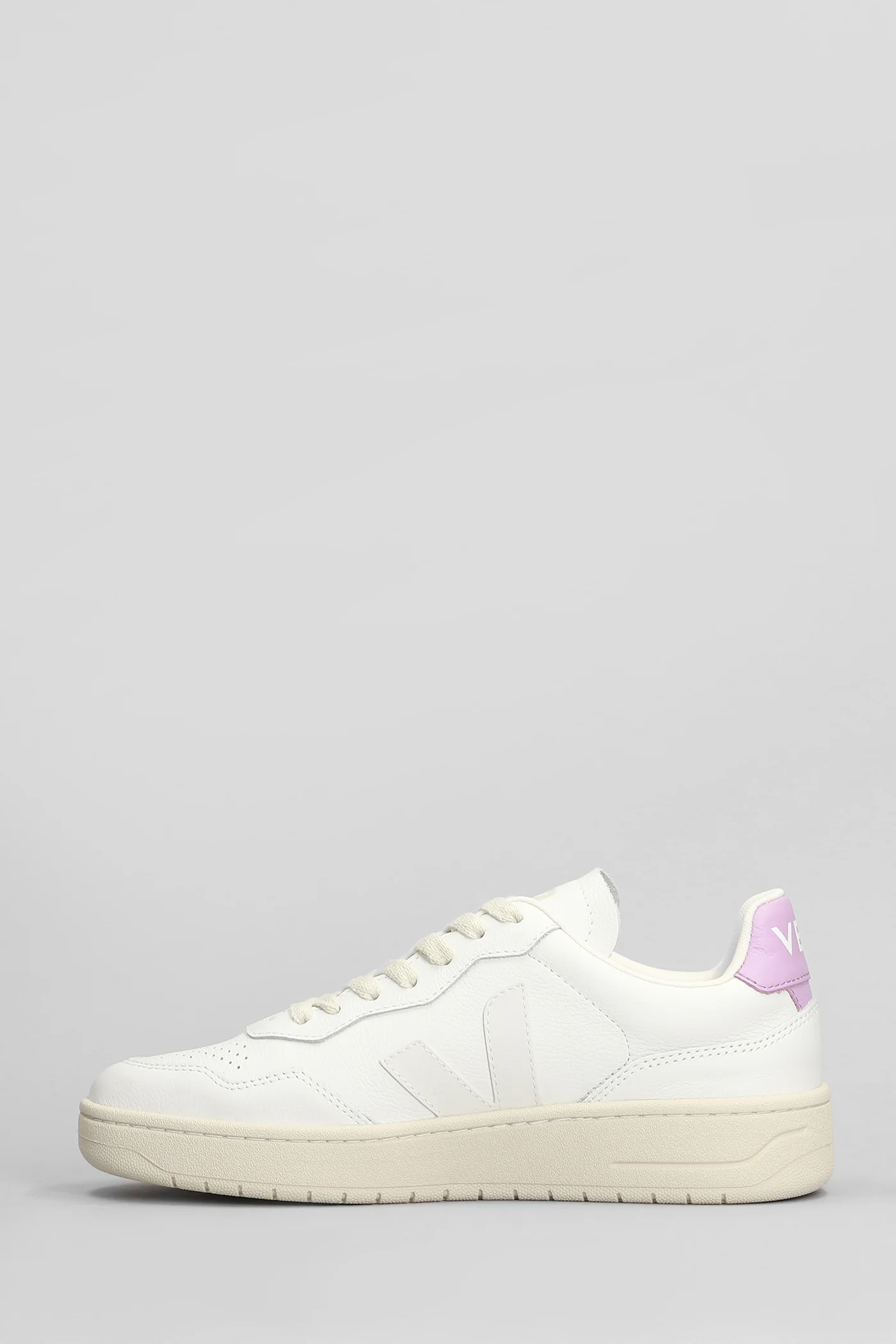 V-90 Sneakers in white leather - Image 3