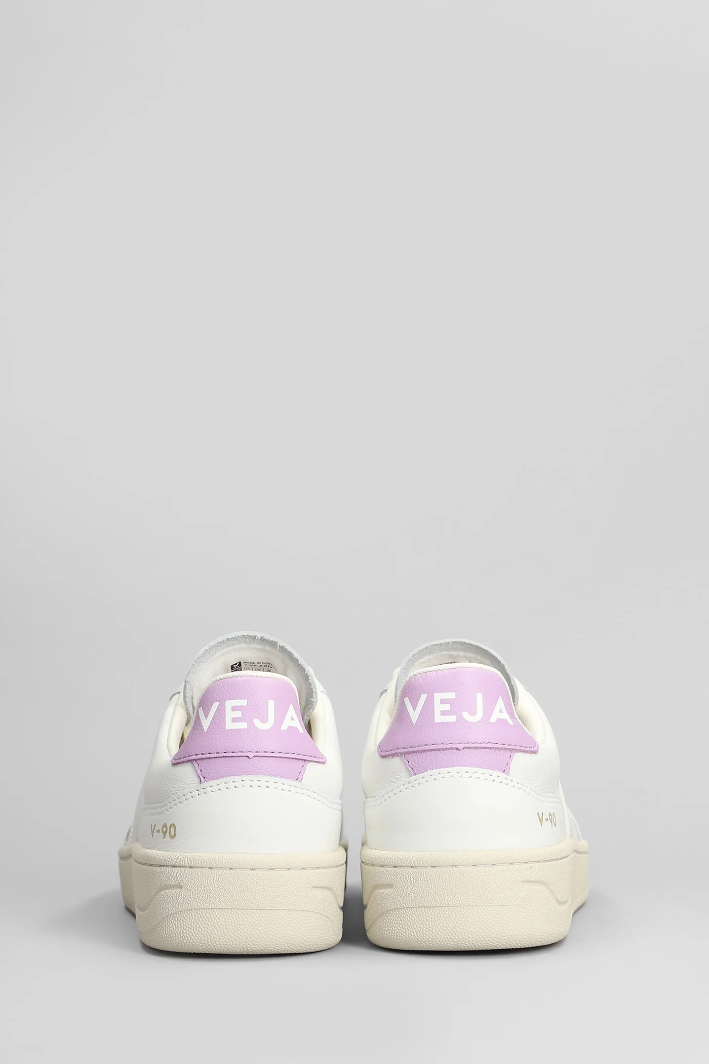 V-90 Sneakers in white leather - Image 4