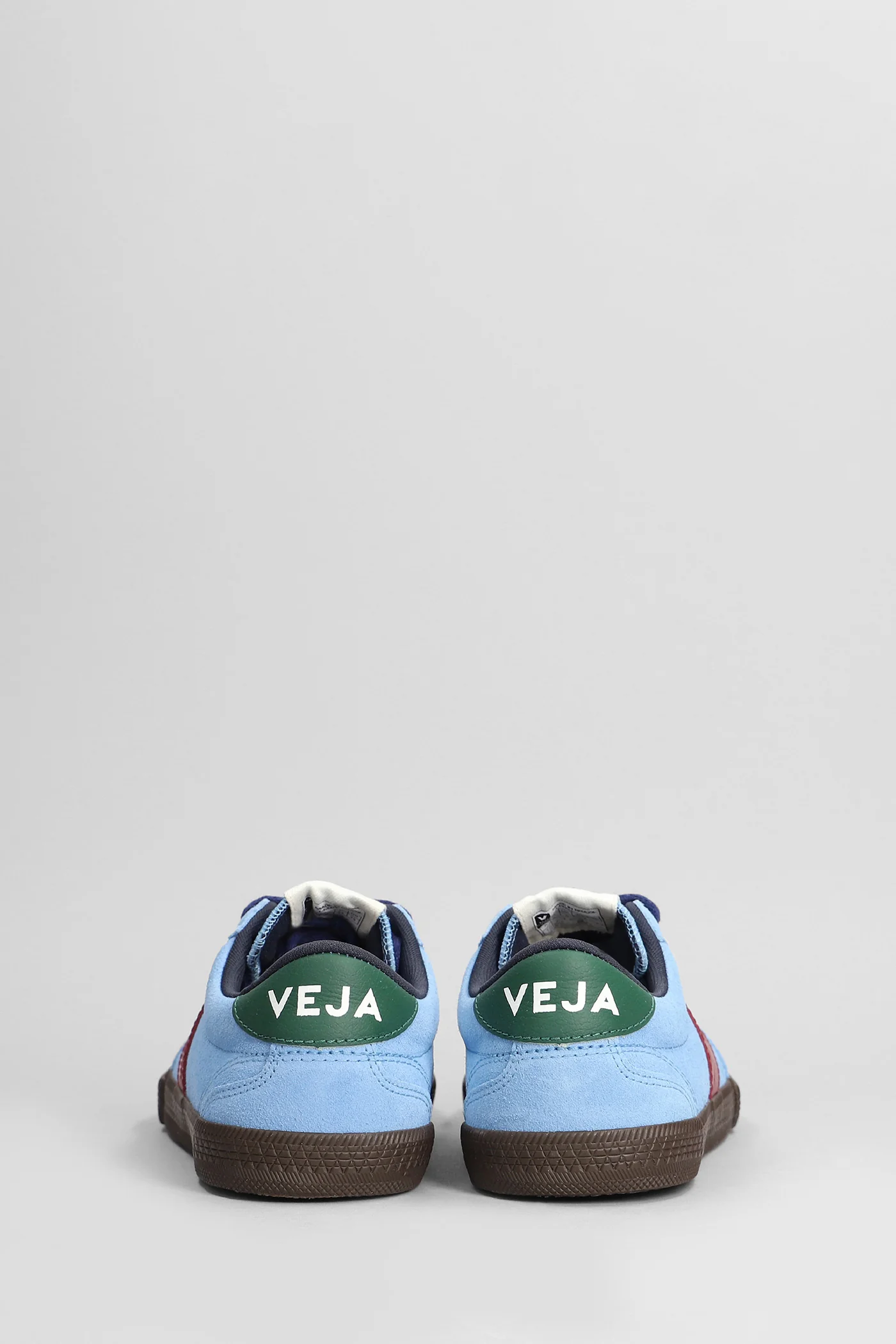Volley Sneakers in cyan suede - Image 4