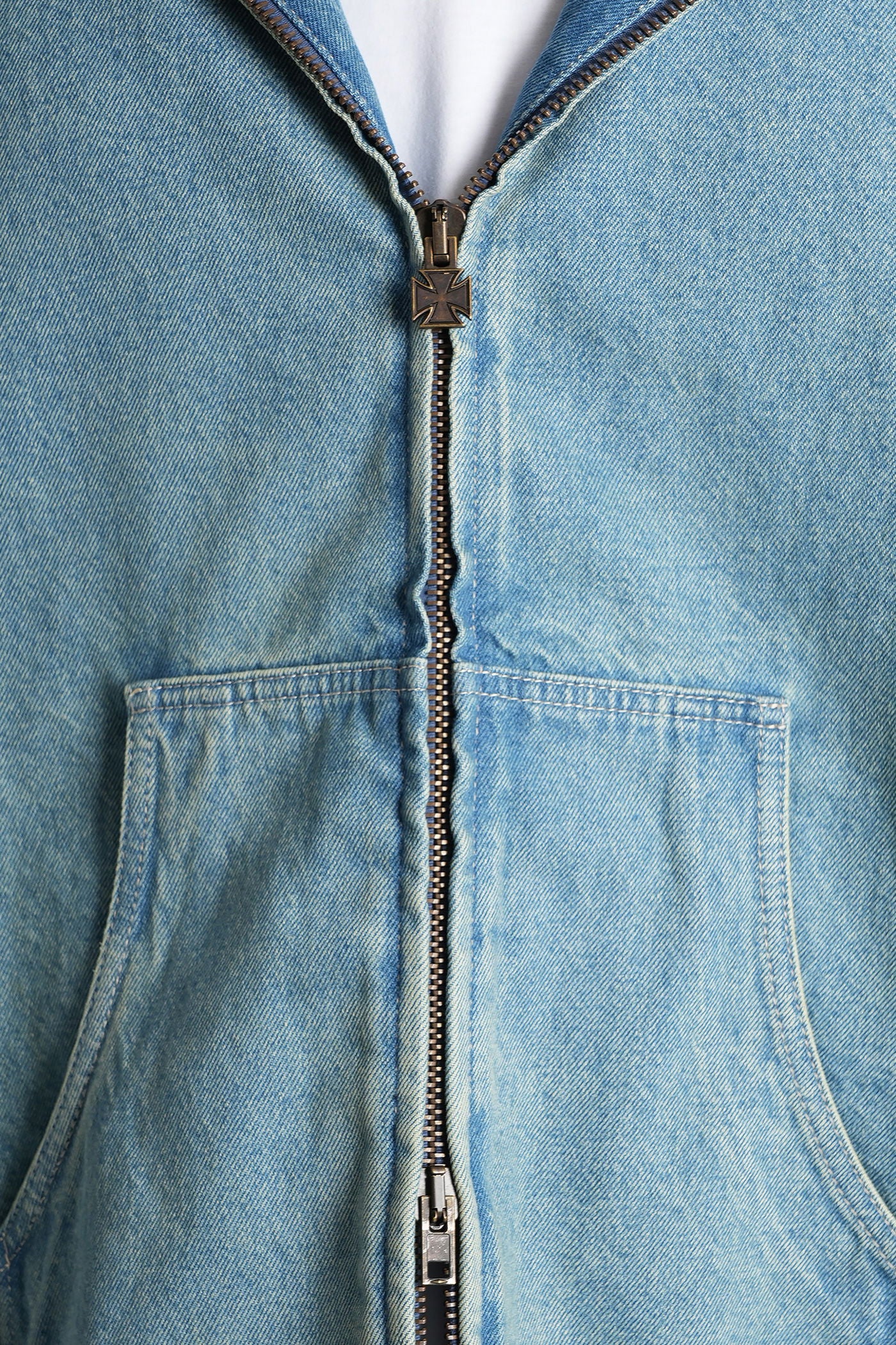 Denim Jackets in blue cotton - Image 5