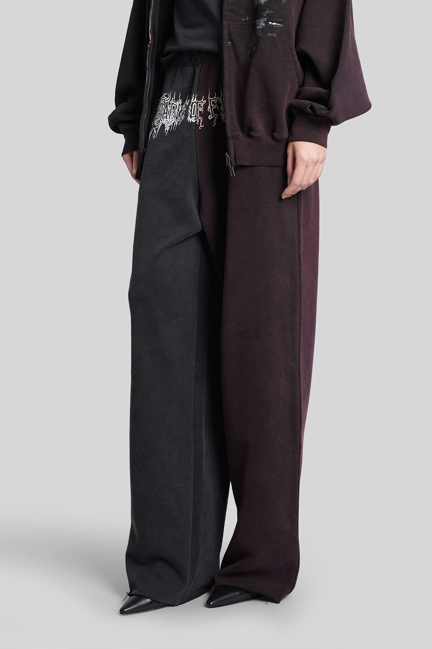 Pants in black cotton - Image 4