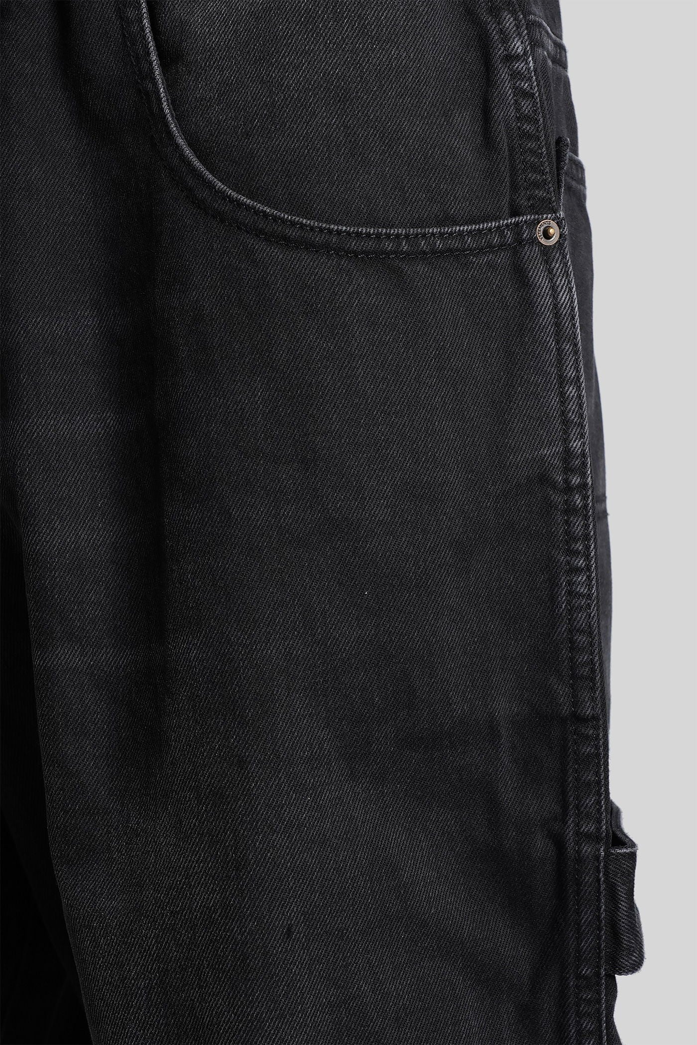 Shorts in black cotton - Image 5