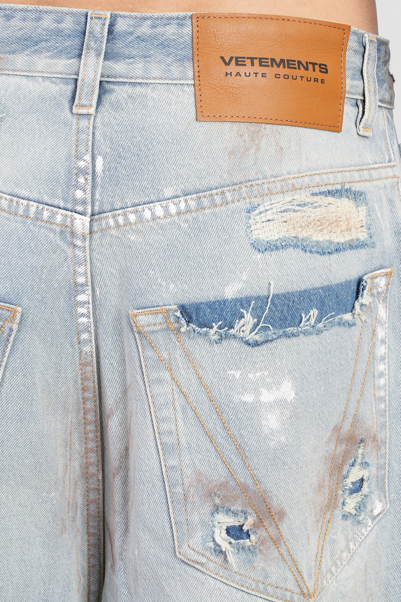 Shorts in blue denim - Image 5