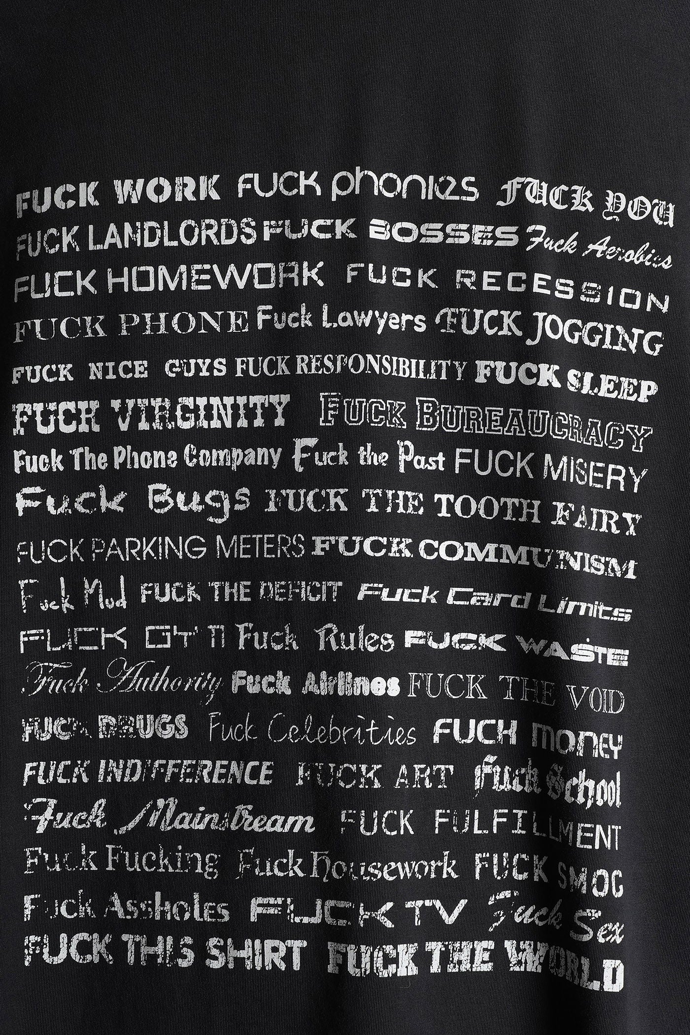 T-Shirt in black cotton - Image 4